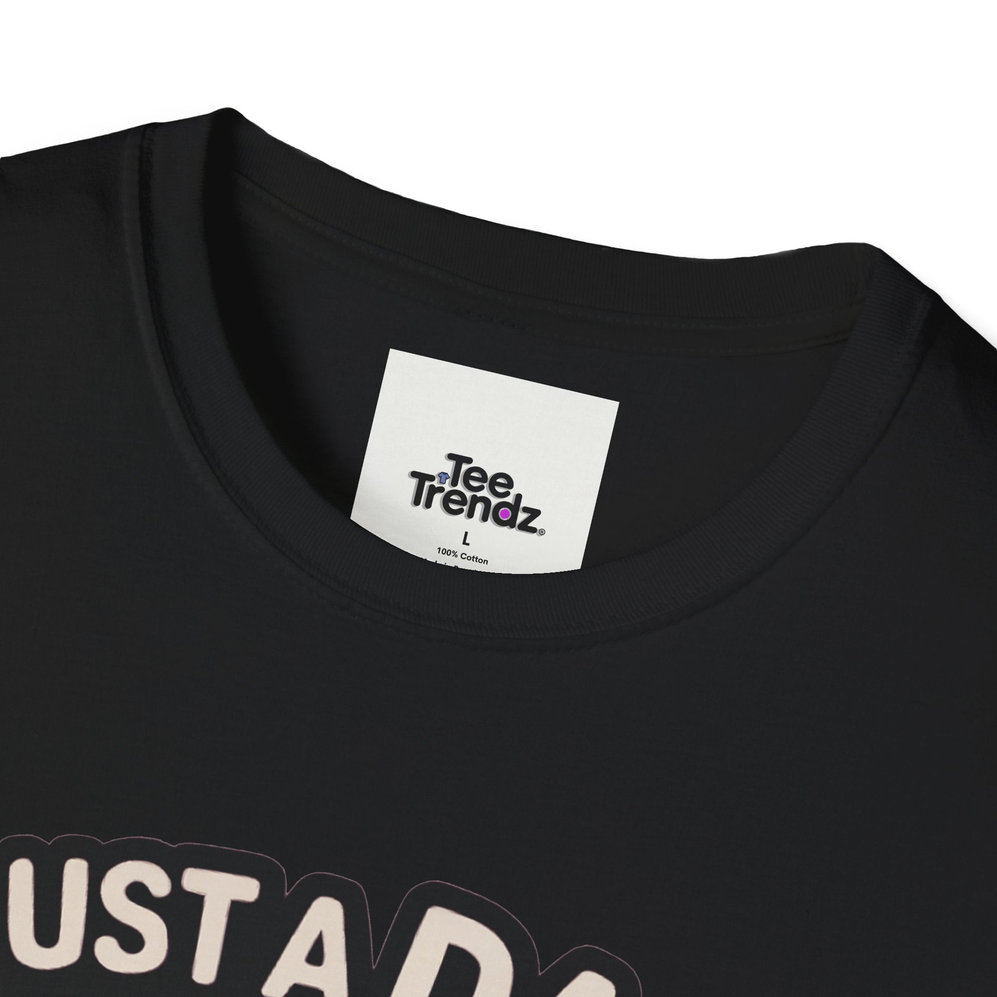 Dad T-Shirt — “Just a Dad Who Always Came Back With the Milk” Vintage Raccoon Design