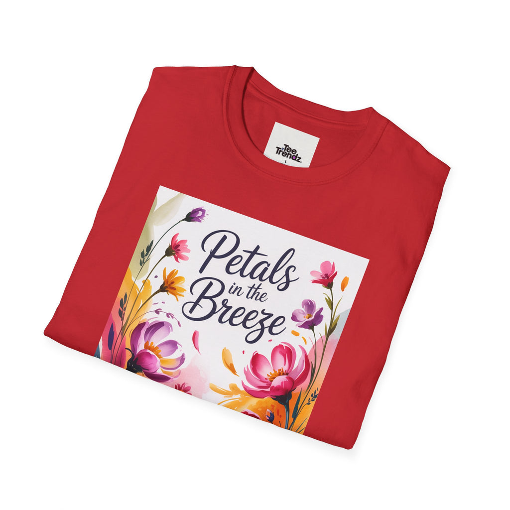 Petals in the Breeze Floral T-Shirt