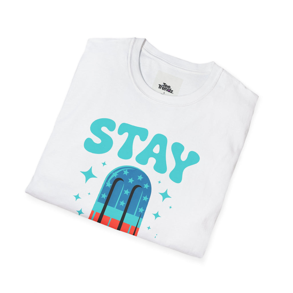 Stay Cool Popsicle T-Shirt — Retro Summer Graphic Tee