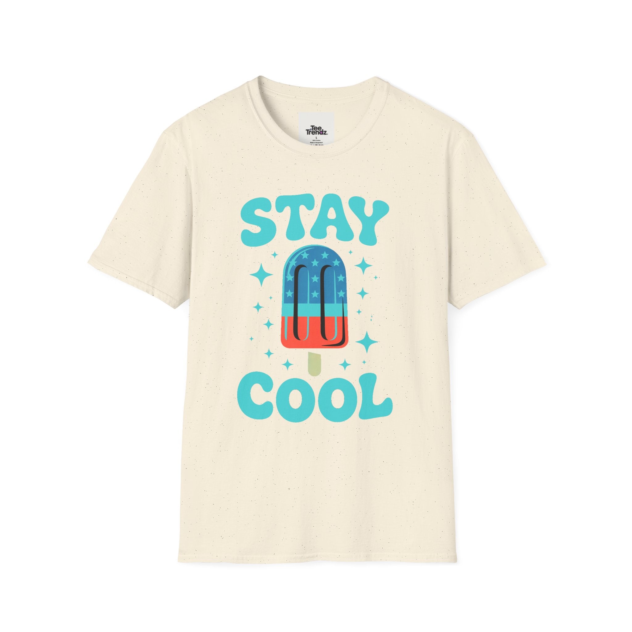 Stay Cool Popsicle T-Shirt — Retro Summer Graphic Tee