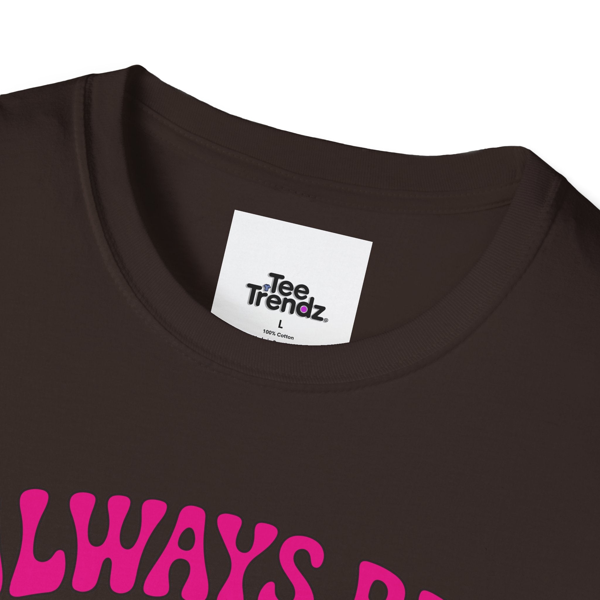 Skull & Mushrooms T-Shirt — "Always Be Weird" Retro Graphic Tee