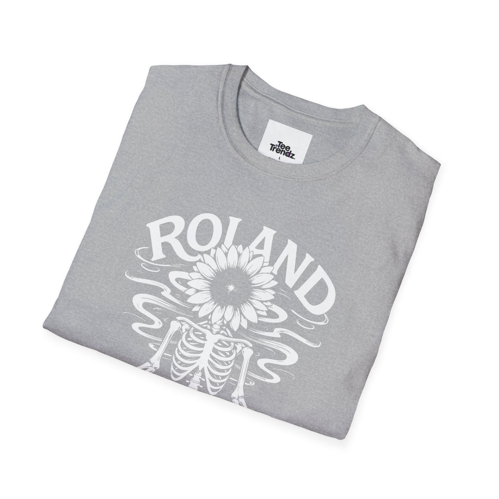 Roland “Fucking Hot” Graphic T-Shirt — Skeleton Sunband Tee