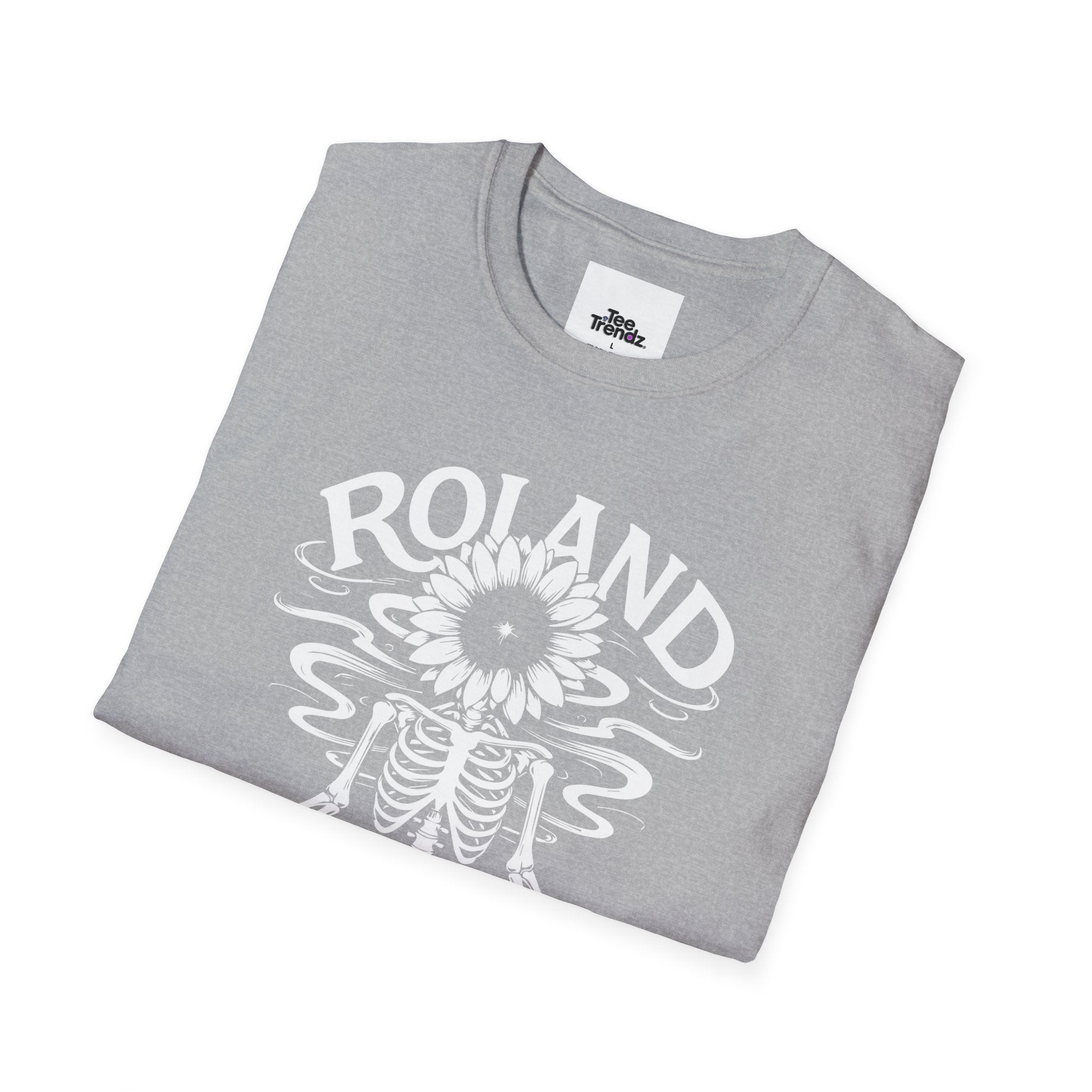 Roland “Fucking Hot” Graphic T-Shirt — Skeleton Sunband Tee
