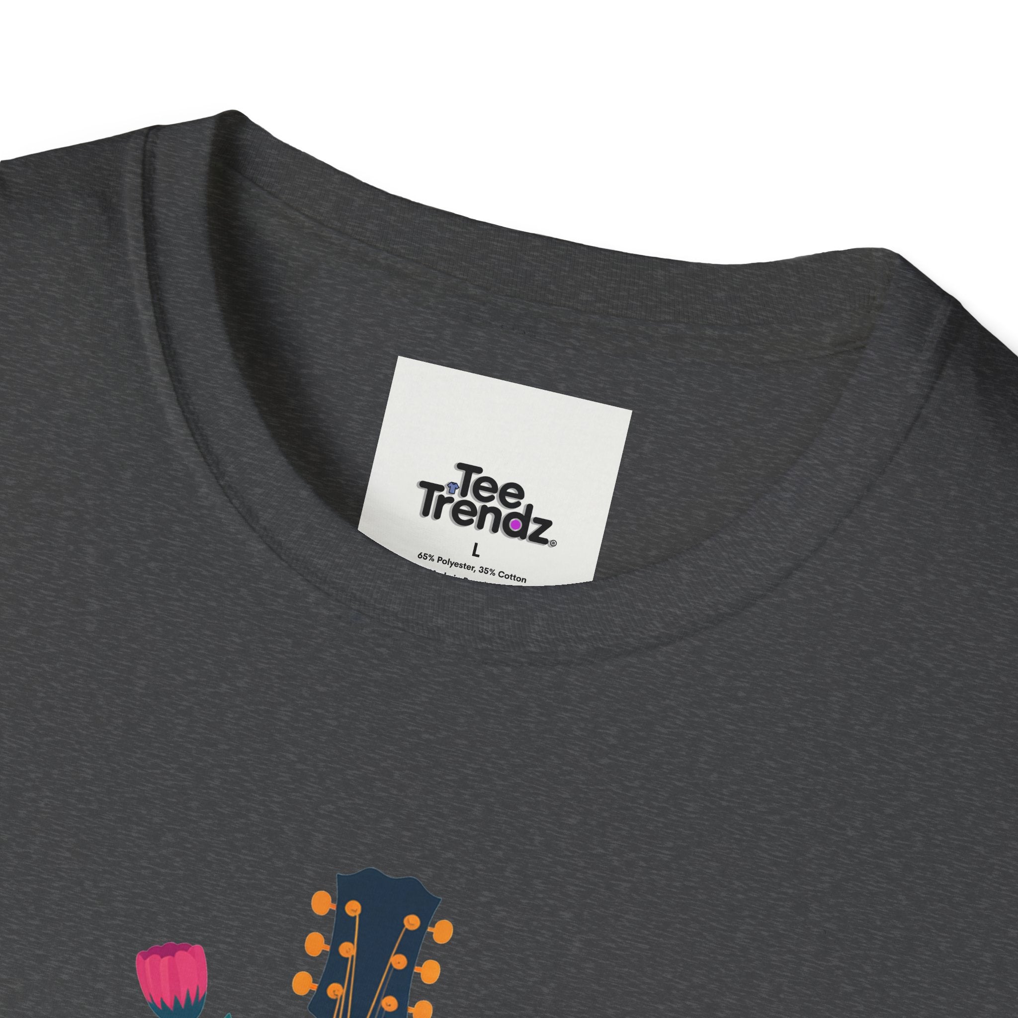 Nashville Vibes Guitar T-Shirt – Floral Music Festival Tee
