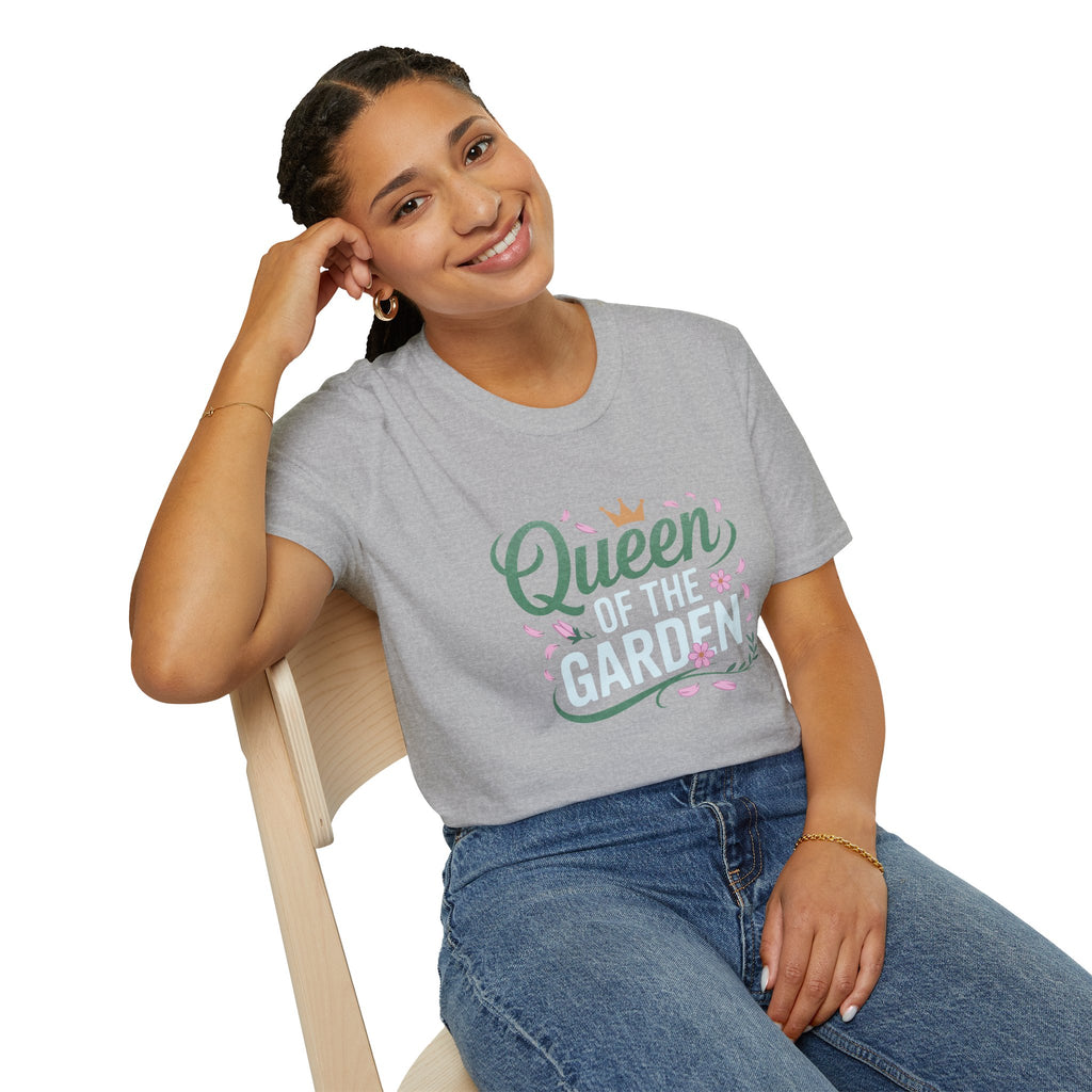 Queen of the Garden T-Shirt — Floral Gardener Gift