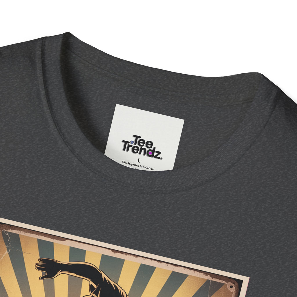 Los Angeles Skateboard Vintage Poster T-Shirt