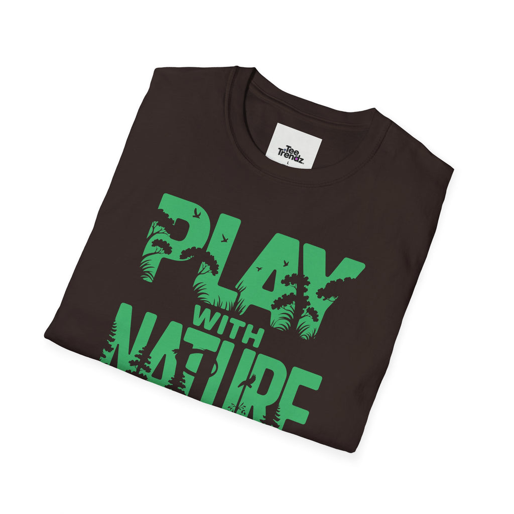 Play With Nature T-Shirt — Eco Adventure Graphic Tee