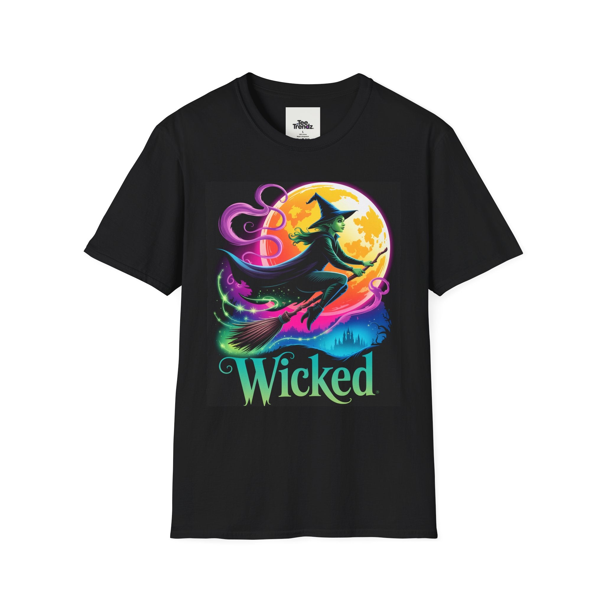 Wicked Witch Graphic T-Shirt — Neon Moon Halloween Tee