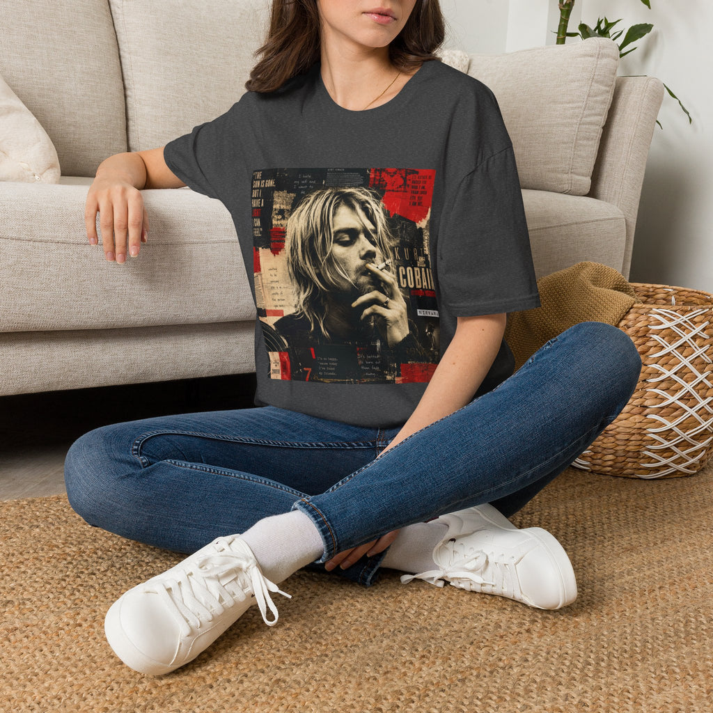 Vintage Grunge Band Portrait T-Shirt
