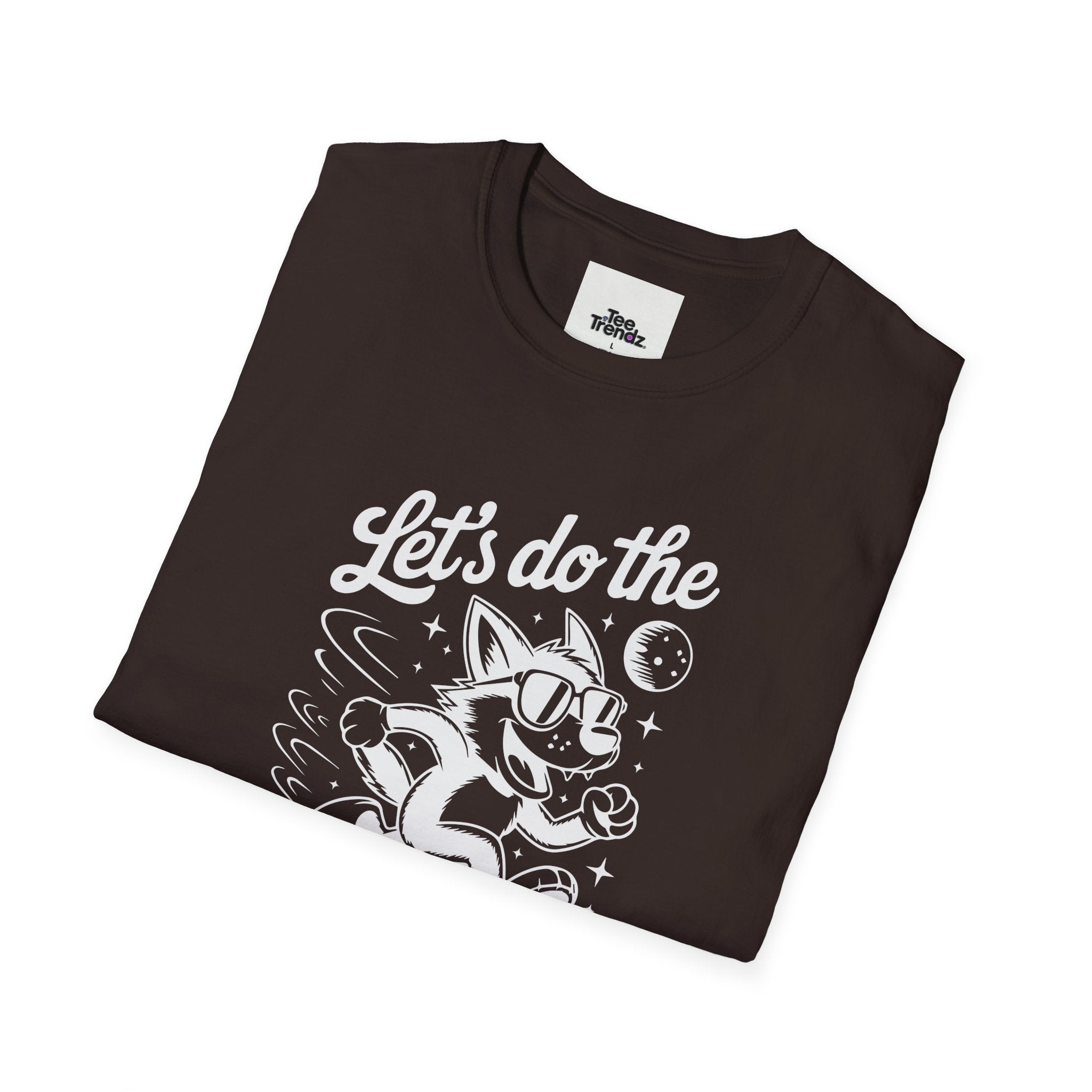 Timewarp Fox T-Shirt — "Let's Do the Timewarp Again" Retro Dance Tee