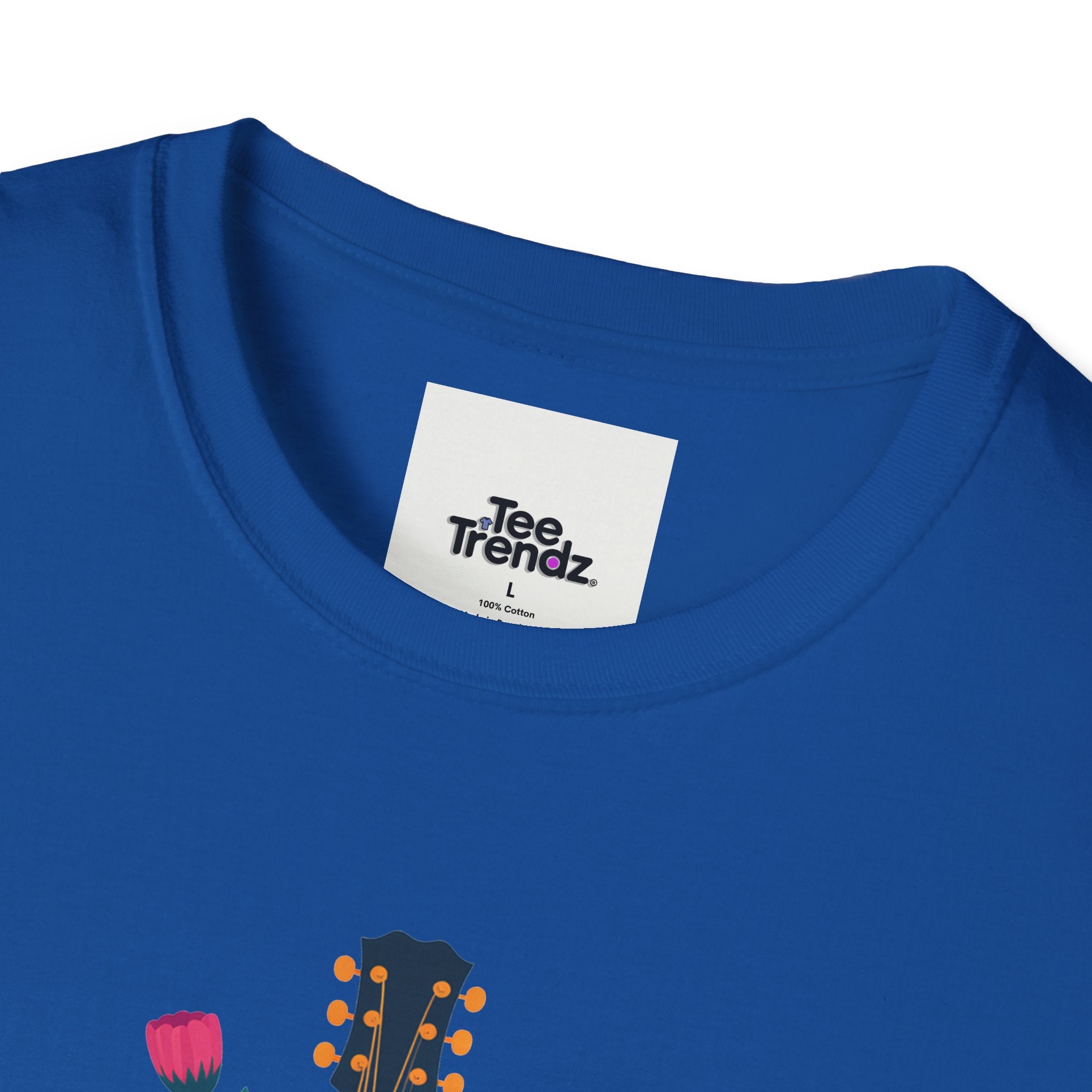 Nashville Vibes Guitar T-Shirt – Floral Music Festival Tee