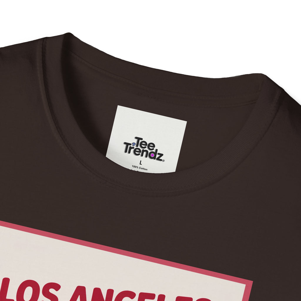Los Angeles Hot Dog T-Shirt — Cute Cartoon Hotdog Graphic Tee