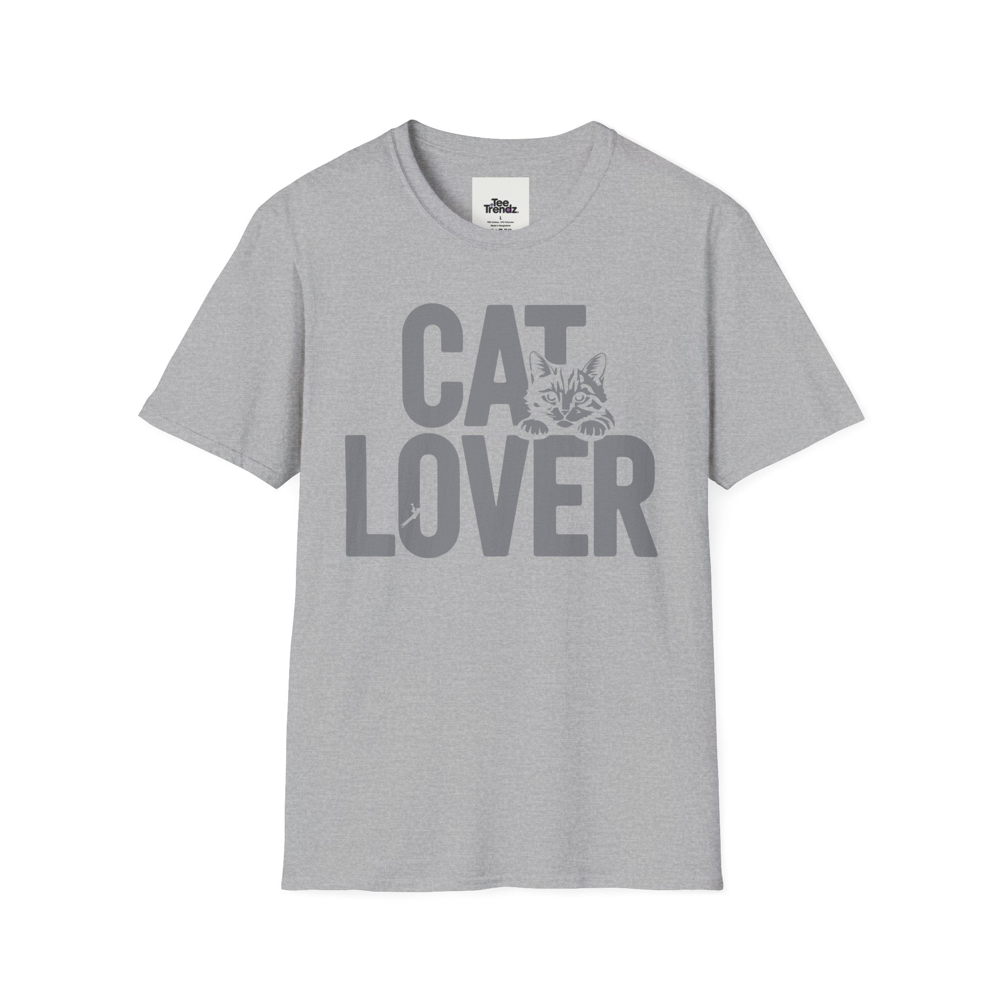 Cat Lover T-Shirt — Bold Graphic Tee for Cat Owners & Pet Lovers