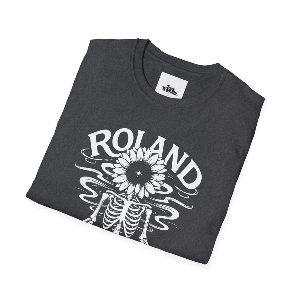 Roland “Fucking Hot” Graphic T-Shirt — Skeleton Sunband Tee
