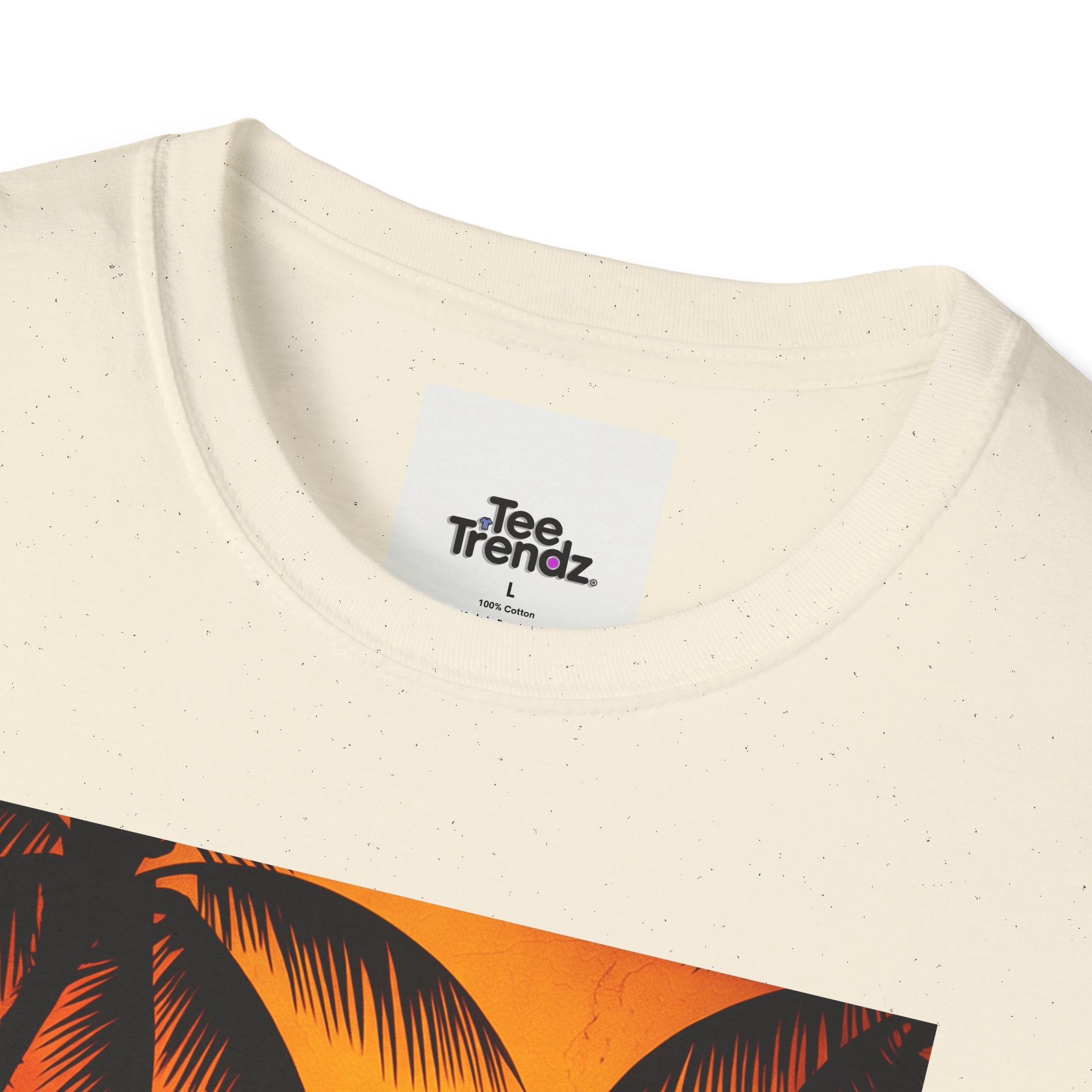 Summer Vibes Surf T-Shirt — Retro Sunset Palm Beach Tee