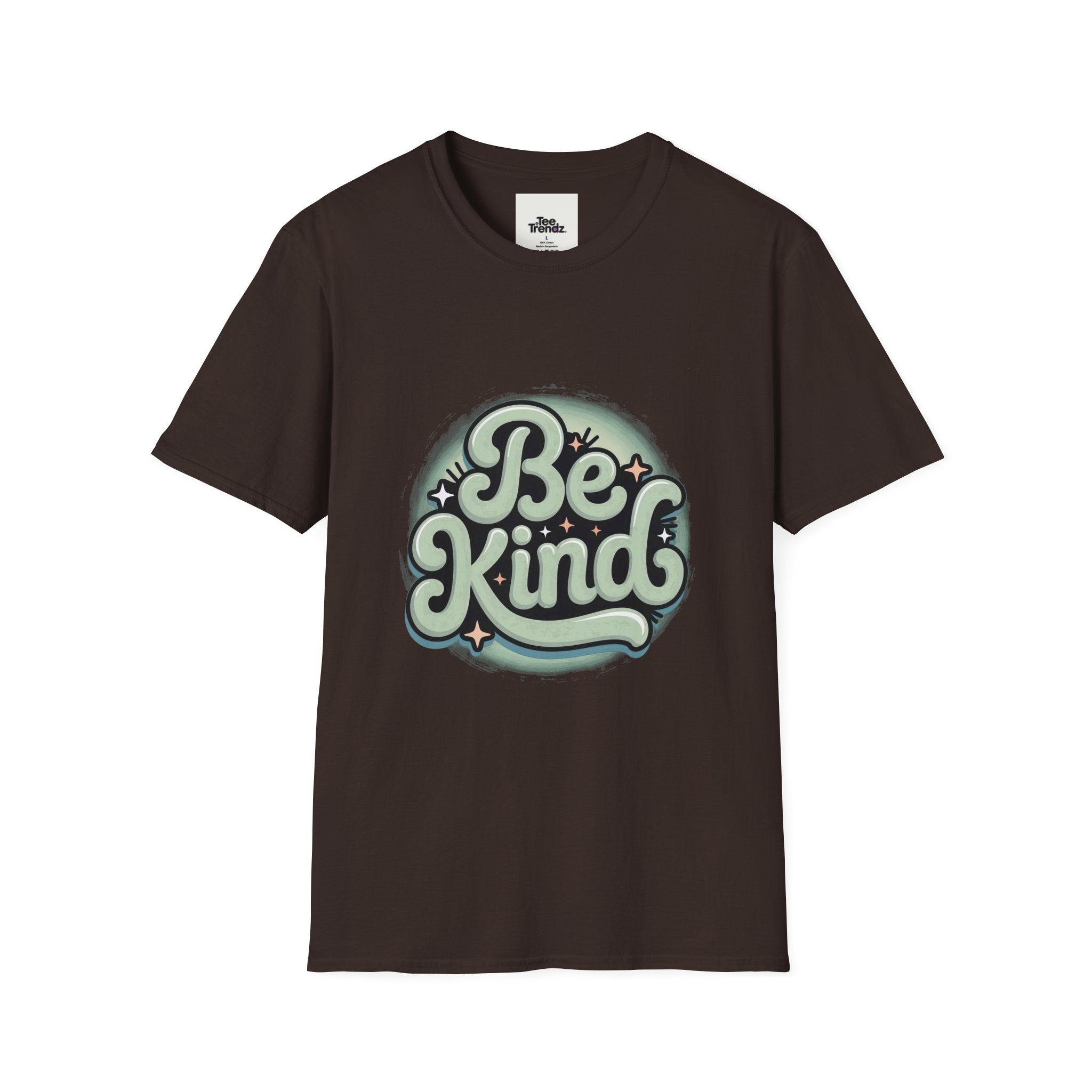 Be Kind T-Shirt — Retro Script Kindness Tee