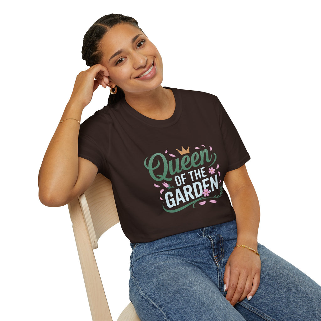 Queen of the Garden T-Shirt — Floral Gardener Gift