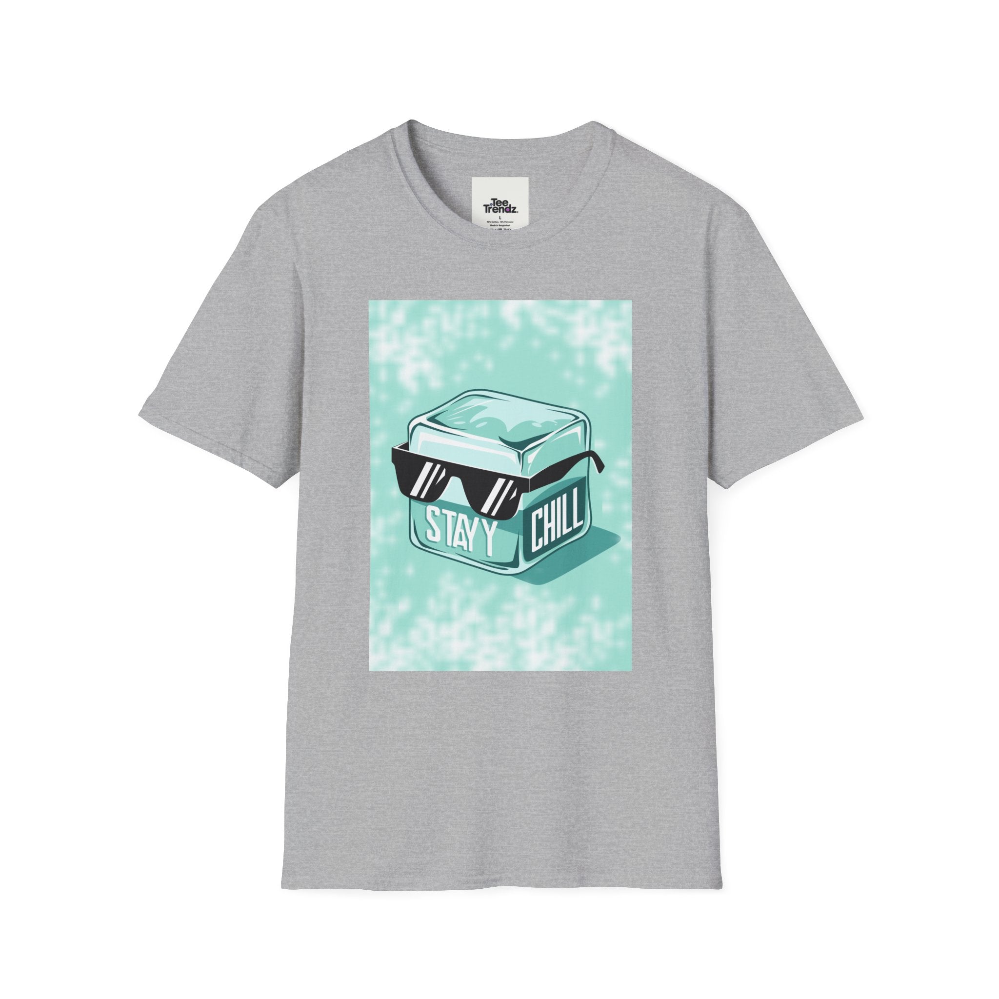 Stay Chill Ice Cube T-Shirt — Retro Sunglasses Graphic Tee