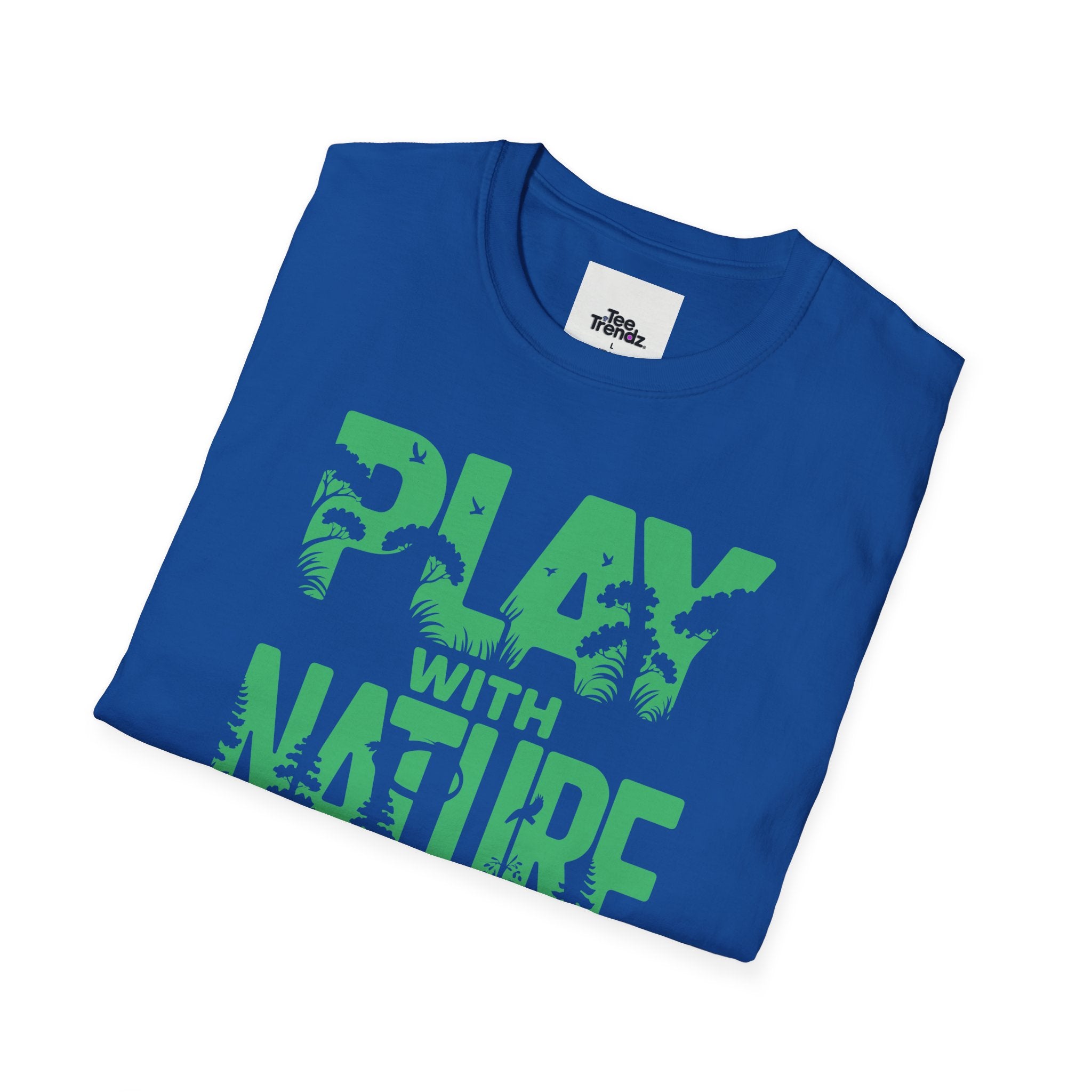 Play With Nature T-Shirt — Eco Adventure Graphic Tee
