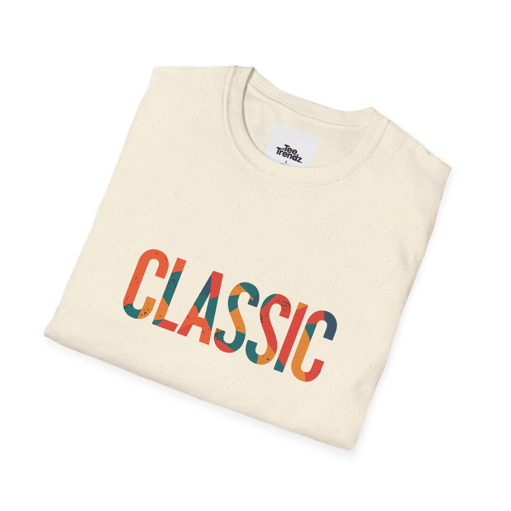 Classic Retro Text T-Shirt