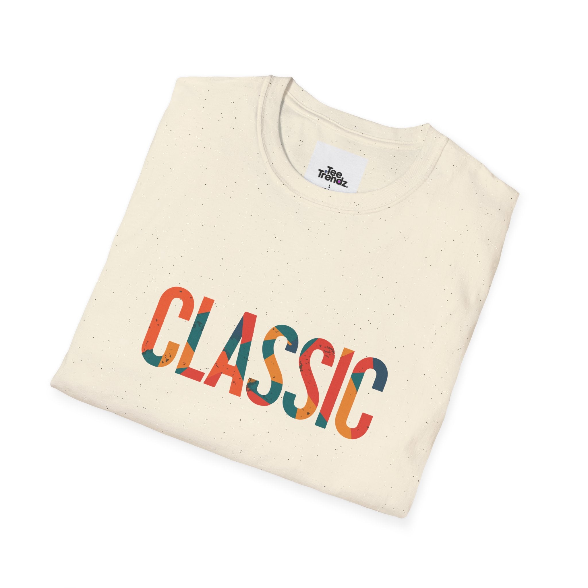 Classic Retro Text T-Shirt