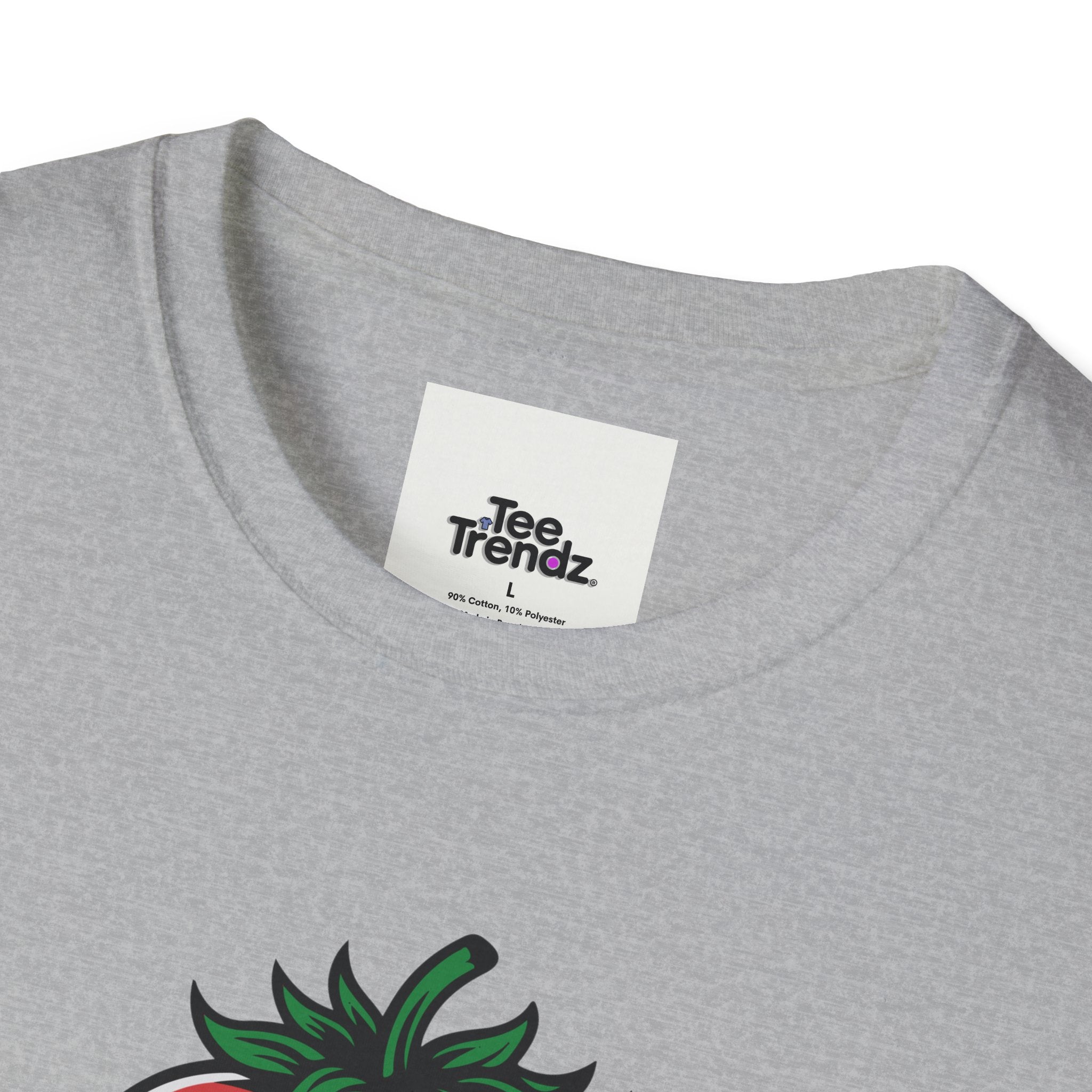 Stroberry Tee – Funny Cartoon Strawberry Graphic T-Shirt (“This Is A Stroberry”)