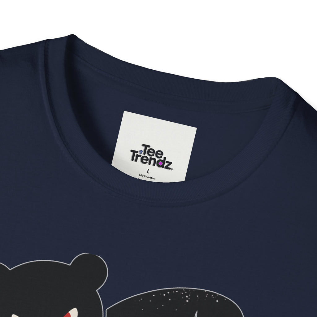 Karate Bear T‑Shirt — Martial Arts Bear with ‘KARATE’ and Japanese Text