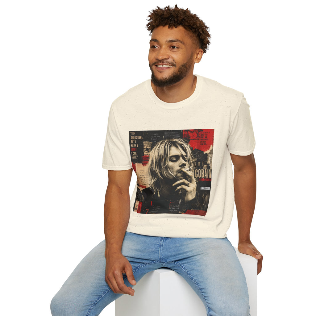 Vintage Grunge Band Portrait T-Shirt