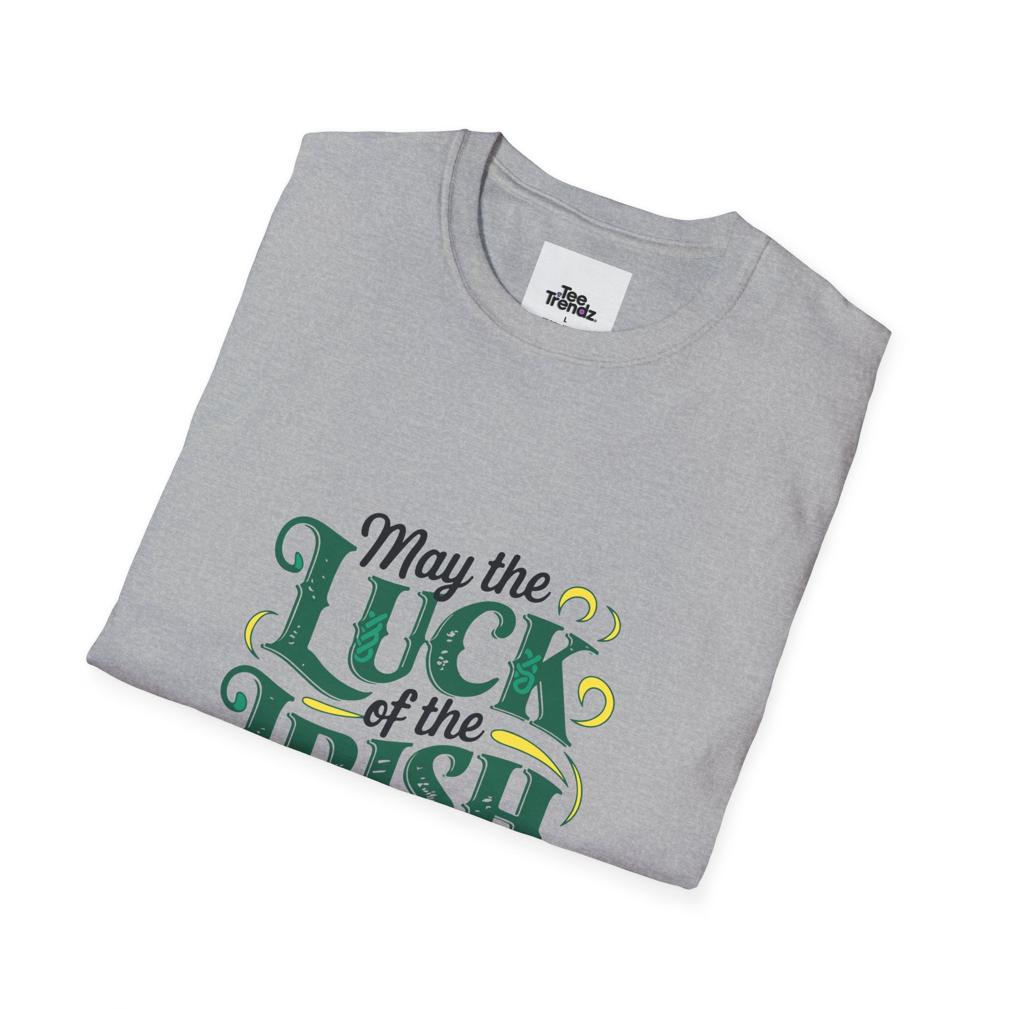 Luck of the Irish T-Shirt – "May the Luck of the Irish Be With You" St. Patrick’s Day Tee
