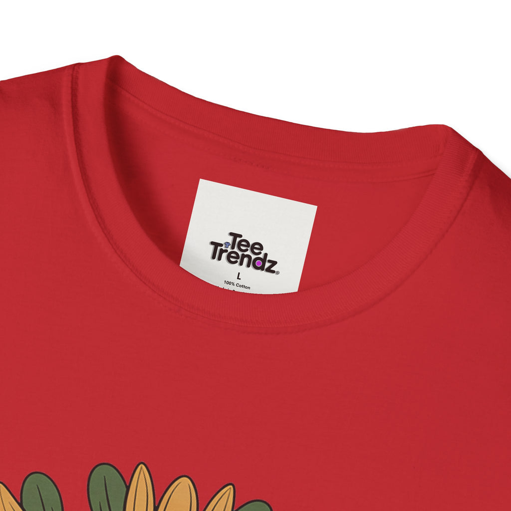 Sunflower Mandala T-Shirt — Retro Floral Graphic Tee