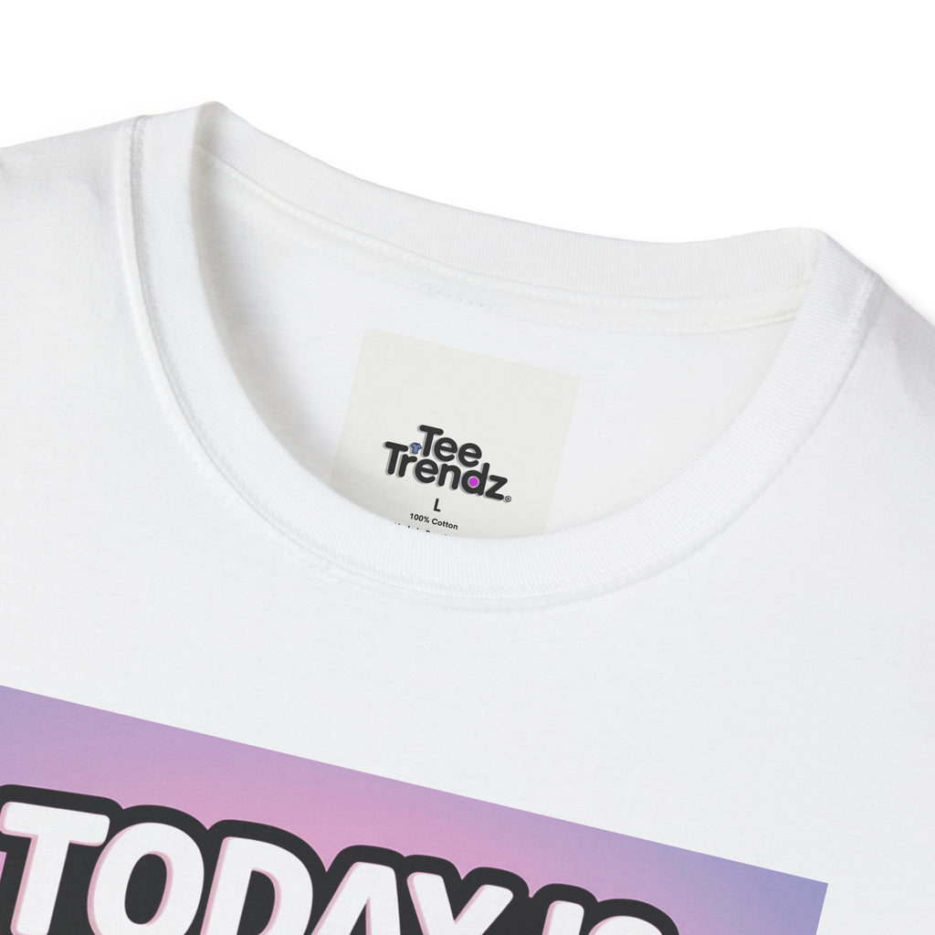 Funny Graphic T-Shirt – "Today Is Slap An Idiot Day" Cartoon Duck Tee