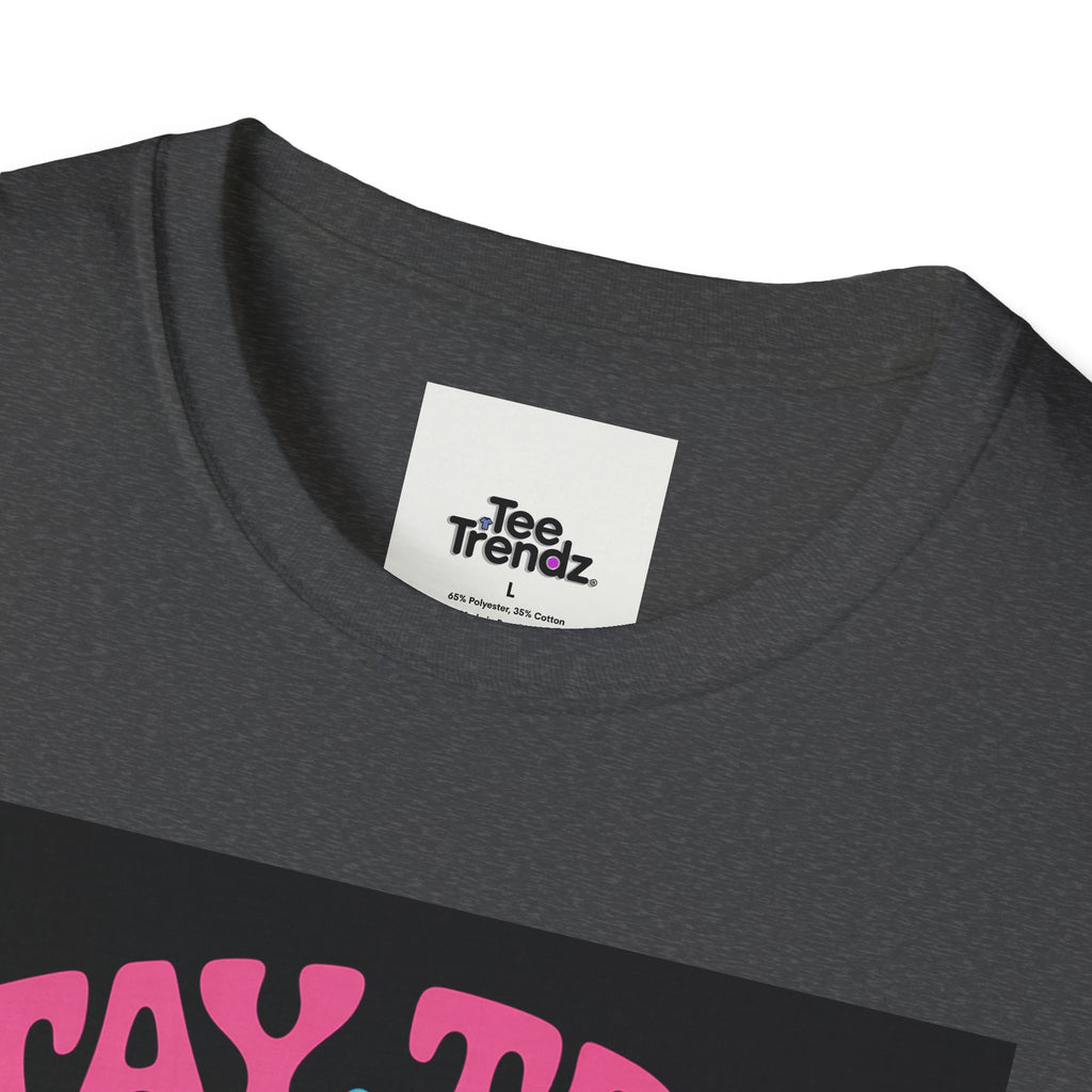 Stay True Mushroom T-Shirt — Psychedelic Colorful Fungi Graphic Tee