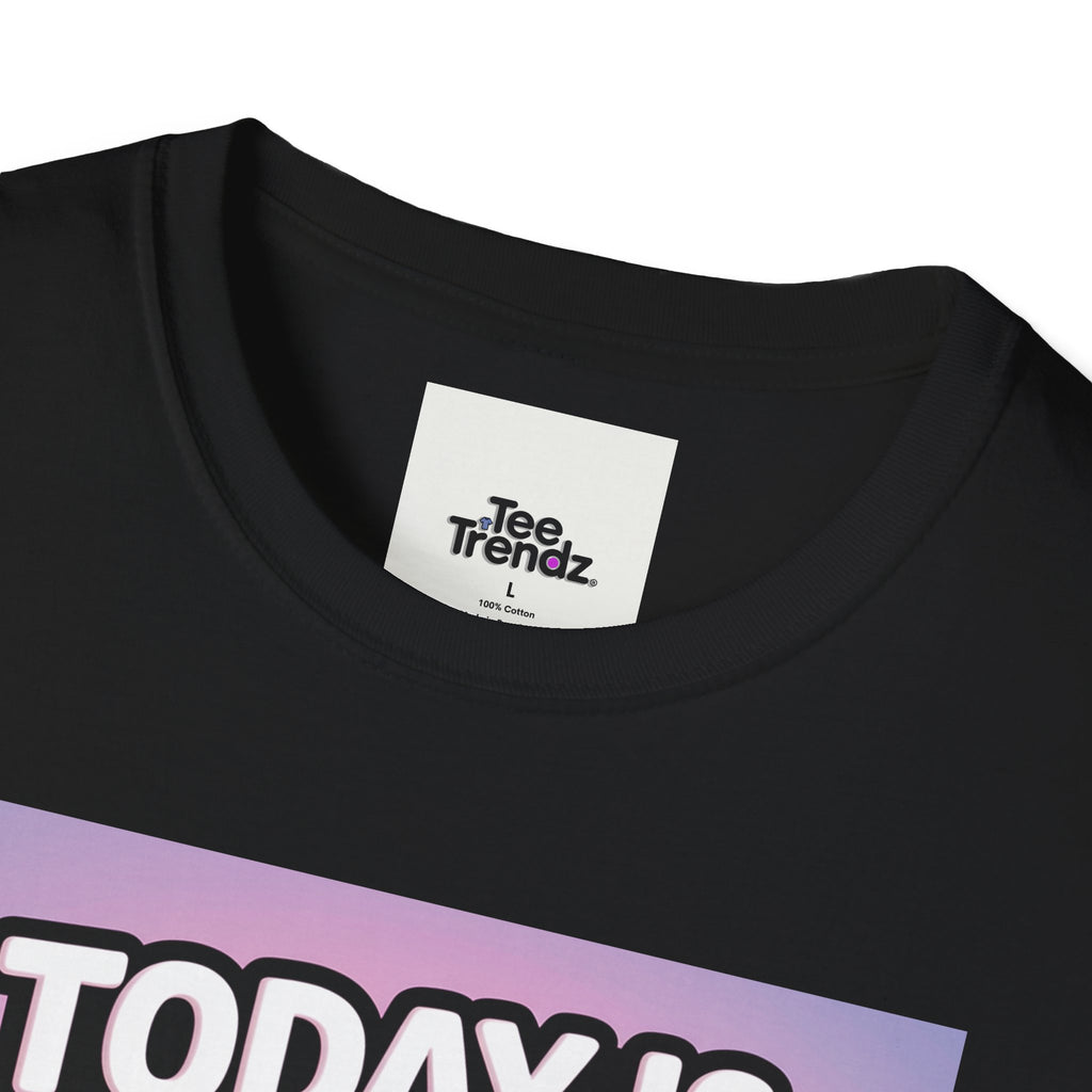 Funny Graphic T-Shirt – "Today Is Slap An Idiot Day" Cartoon Duck Tee