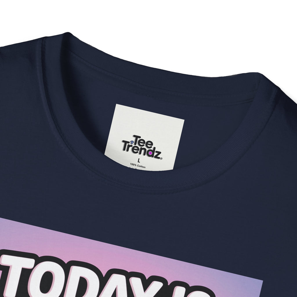 Funny Graphic T-Shirt – "Today Is Slap An Idiot Day" Cartoon Duck Tee