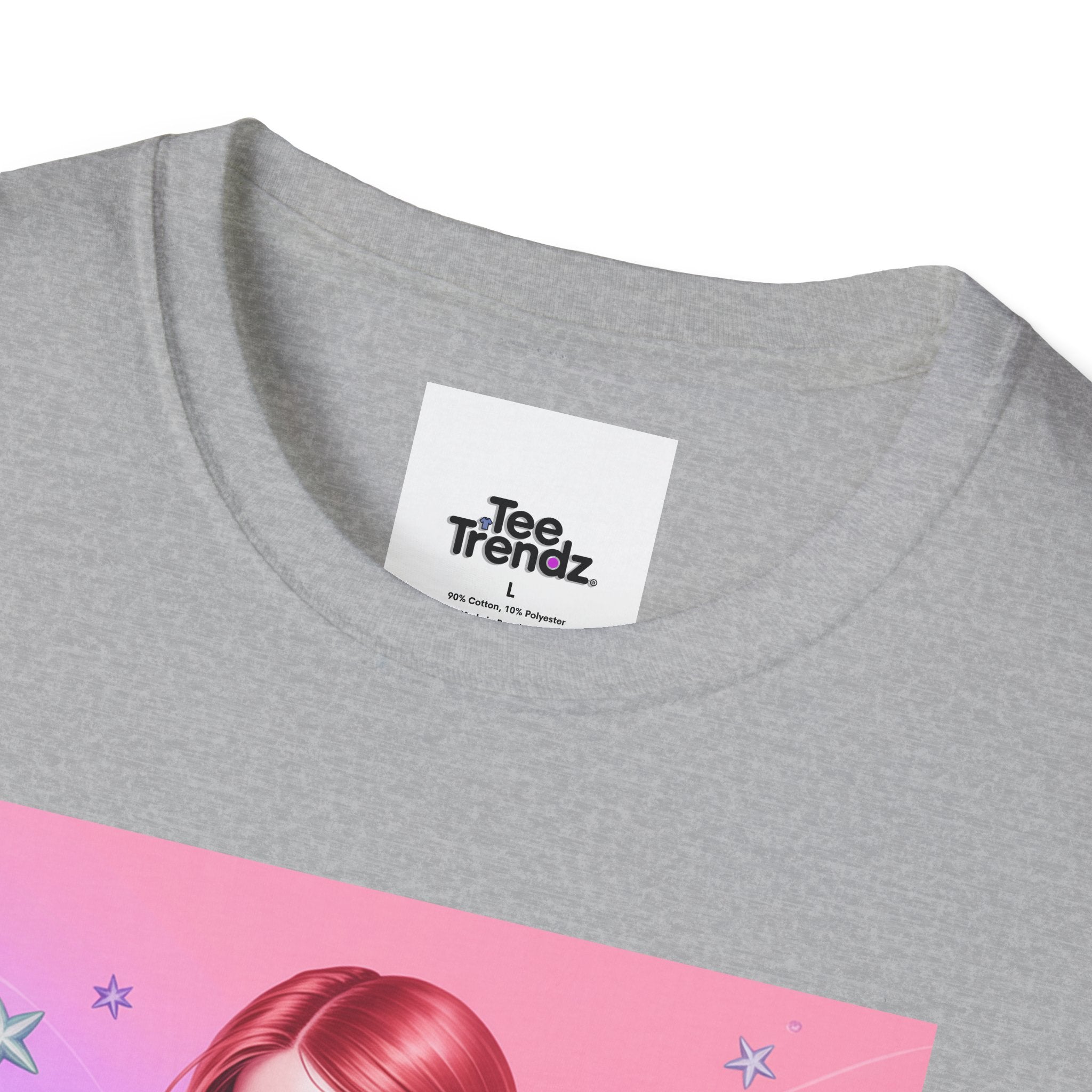 Mermaid Fantasy T-Shirt — Pastel Cosmic Sea Girl Graphic Tee