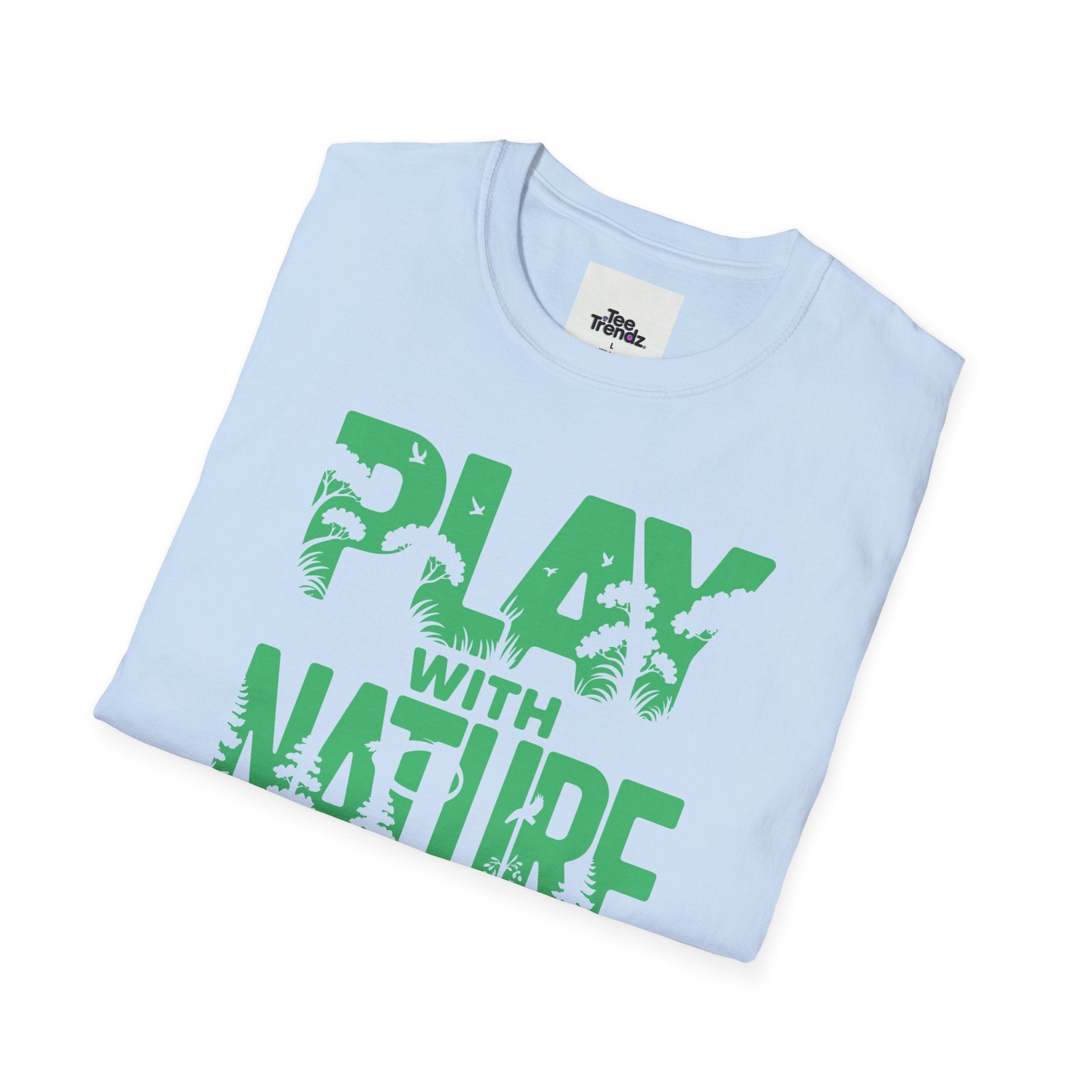 Play With Nature T-Shirt — Eco Adventure Graphic Tee