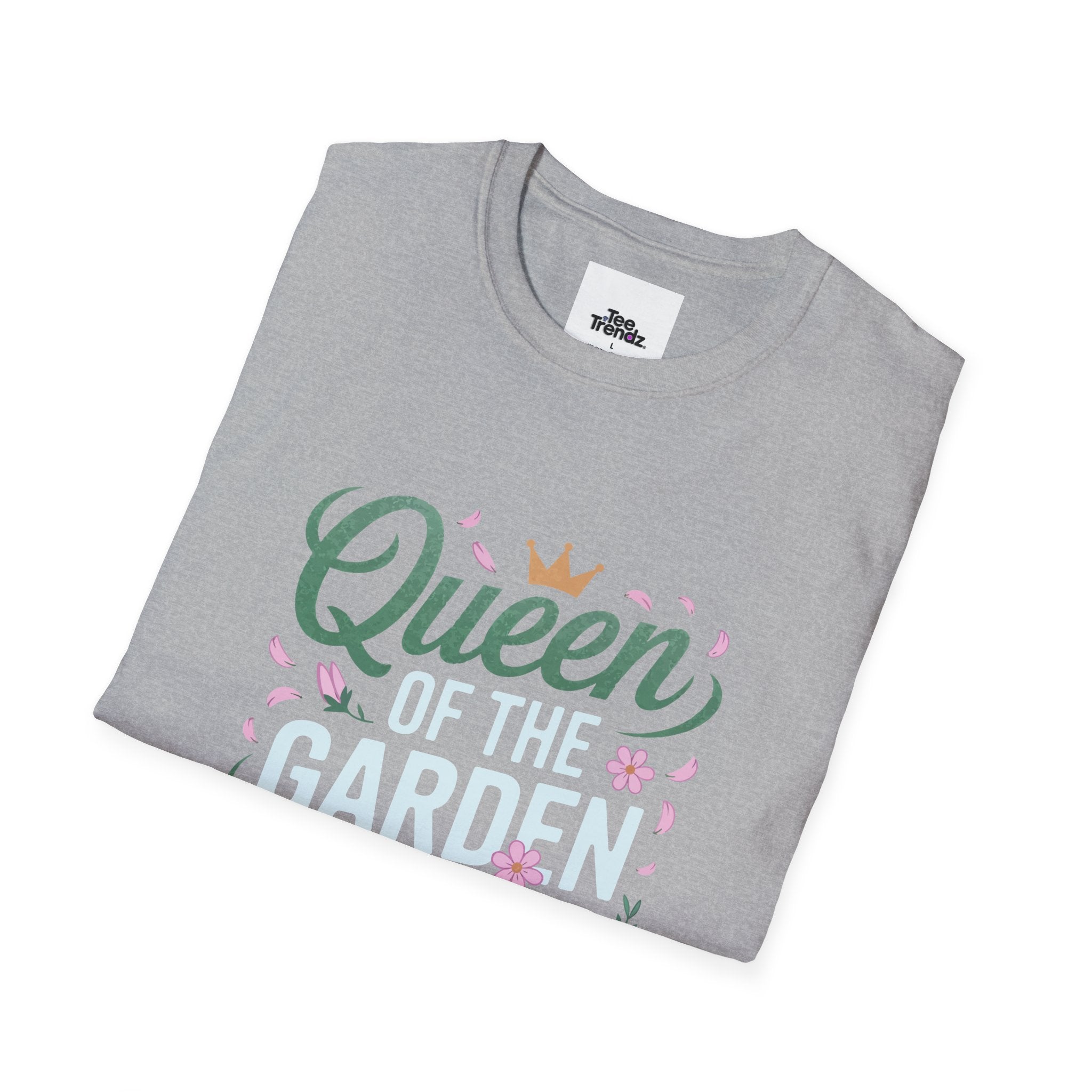Queen of the Garden T-Shirt — Floral Gardener Gift