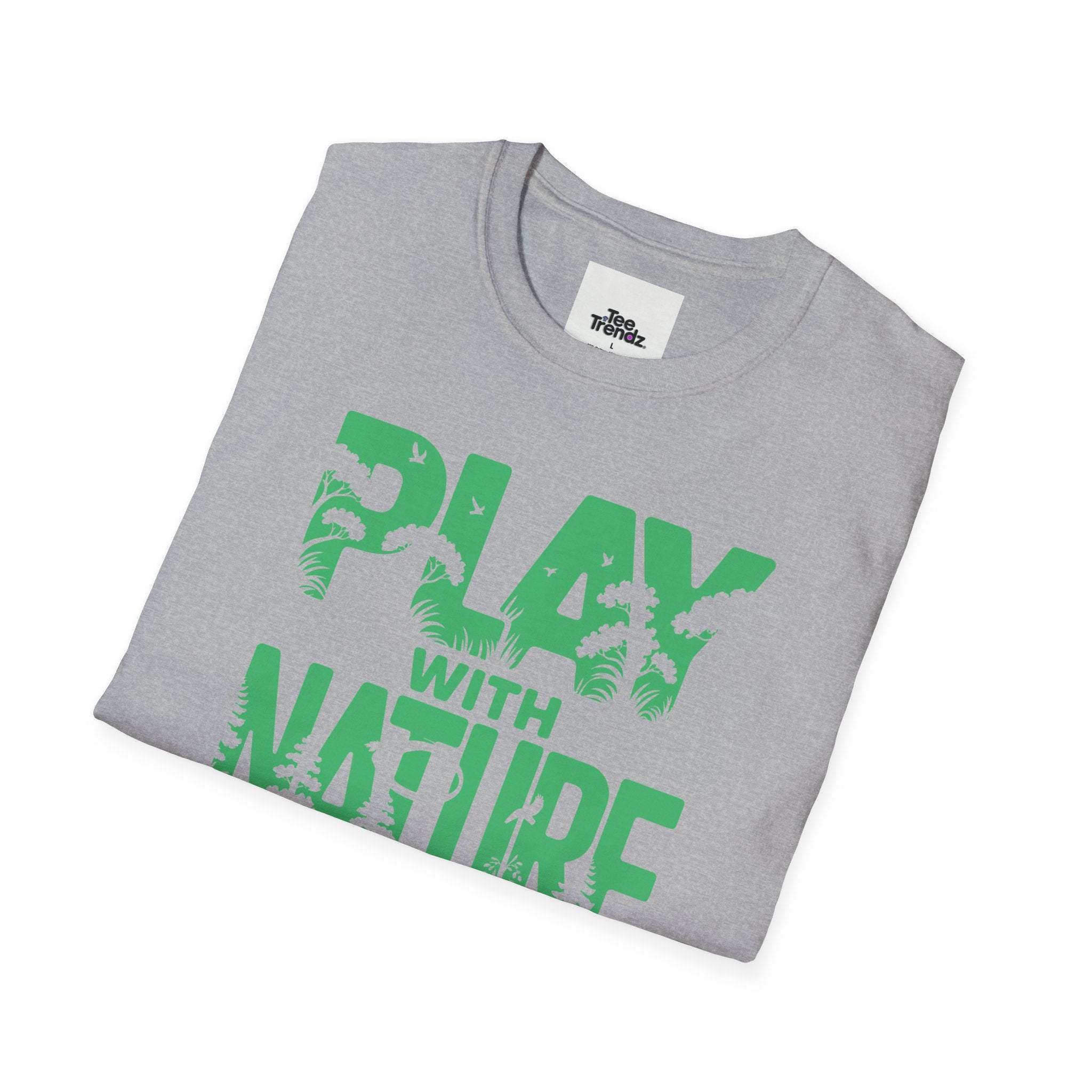 Play With Nature T-Shirt — Eco Adventure Graphic Tee