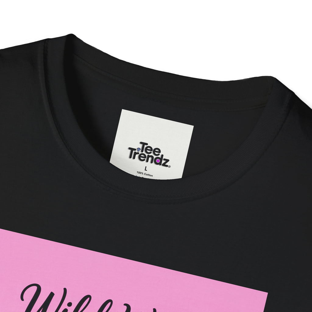 Wild West Pink Cowboy Hat T-Shirt — Floral Western Graphic Tee