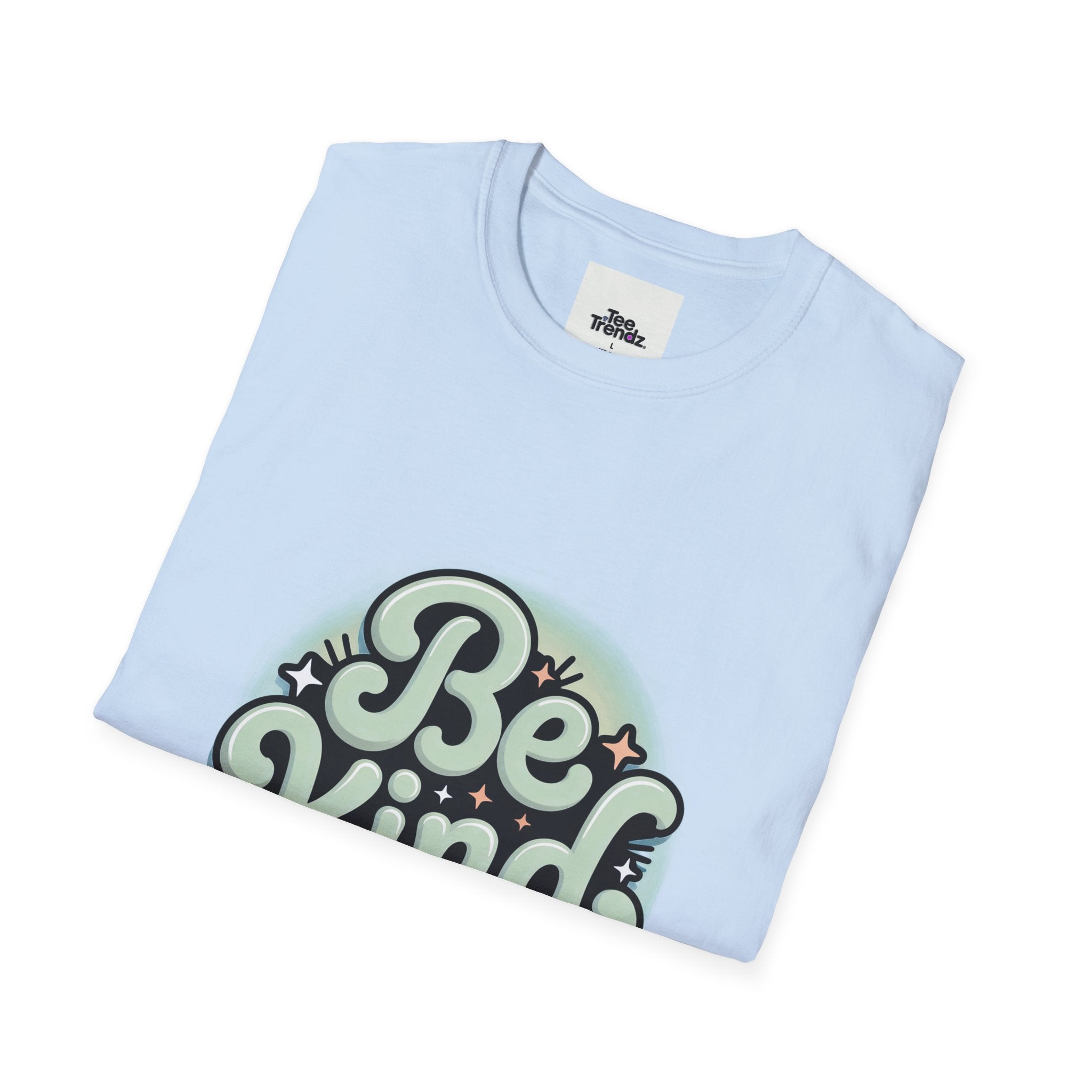 Be Kind T-Shirt — Retro Script Kindness Tee