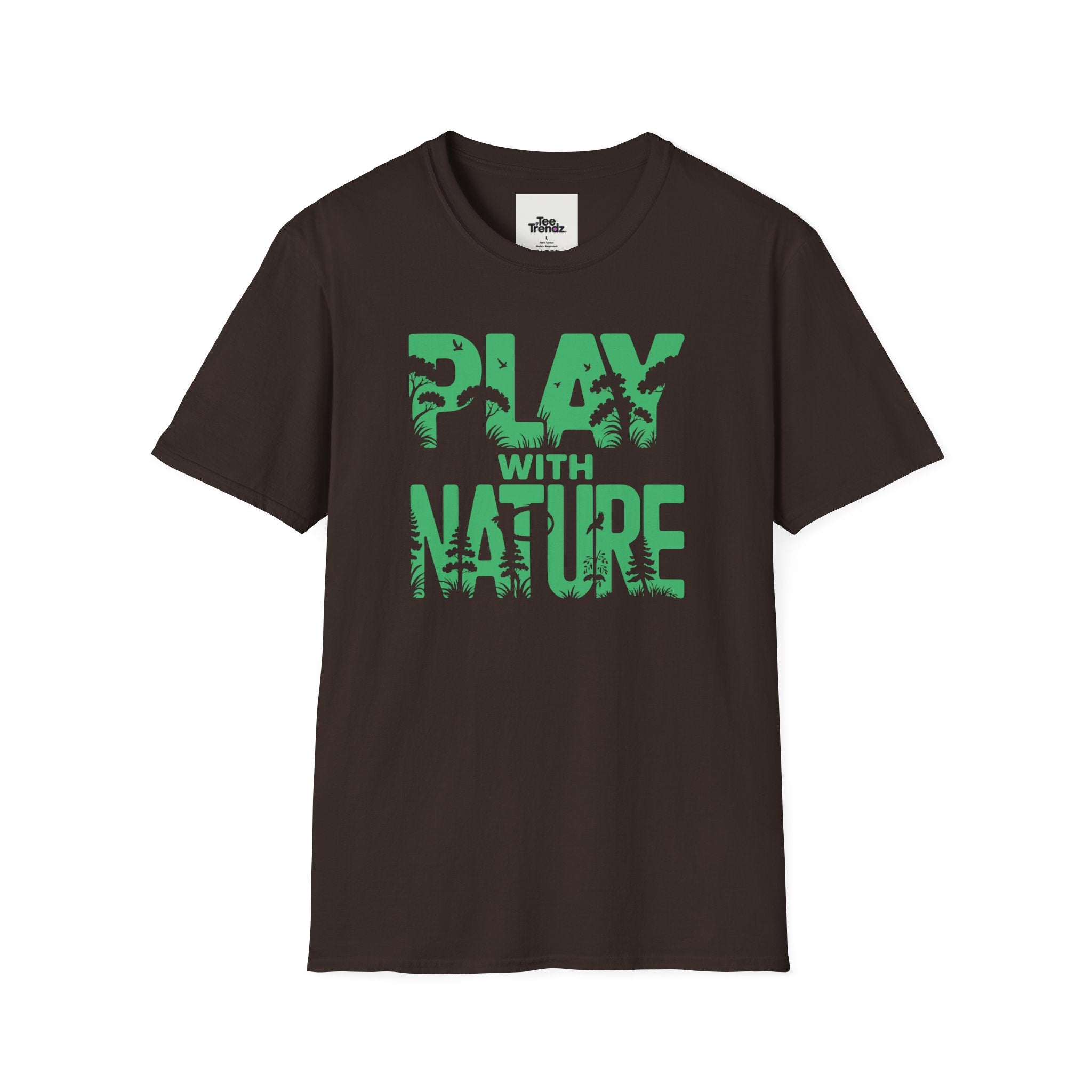 Play With Nature T-Shirt — Eco Adventure Graphic Tee