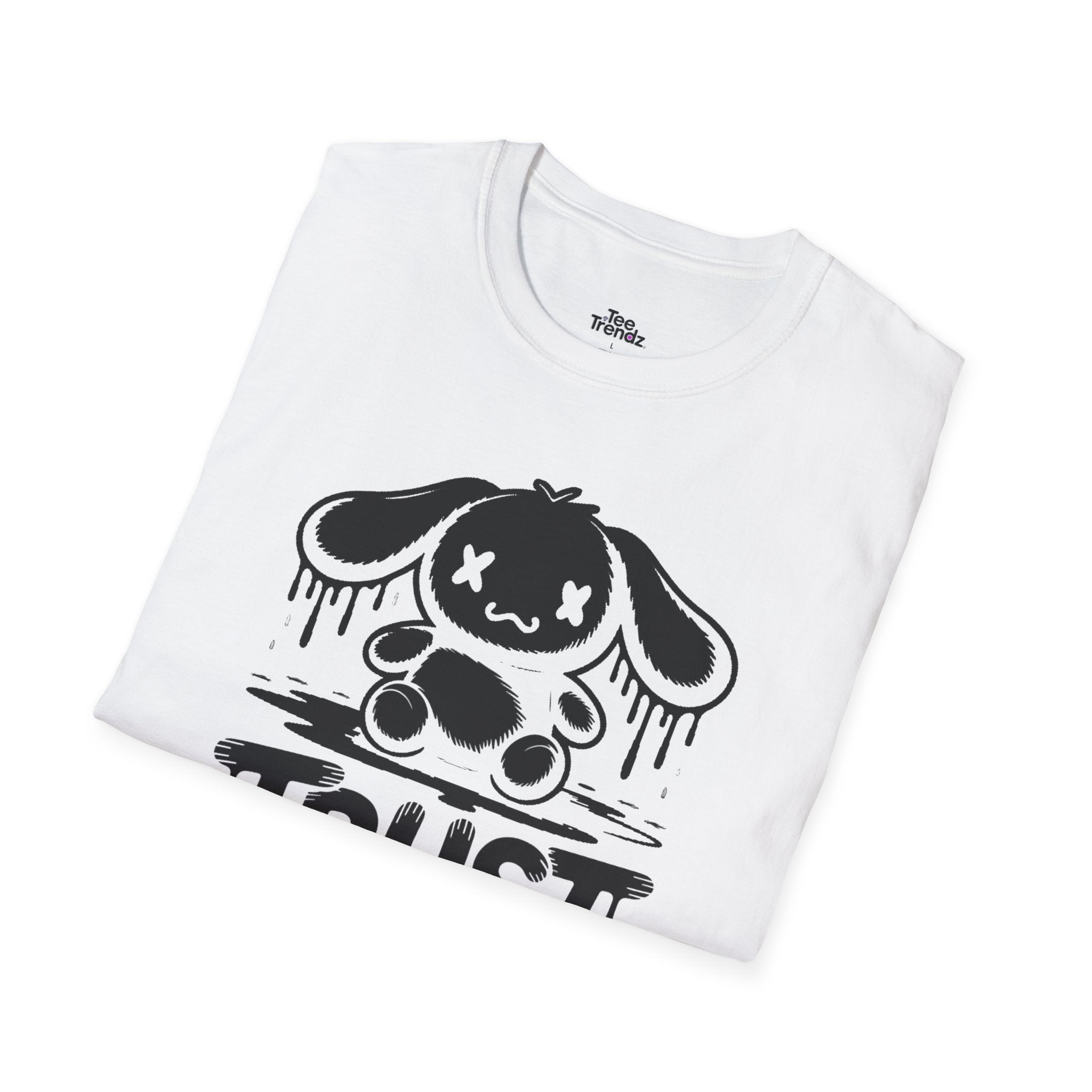 Trust Yourself Cute Bunny Graphic Tee — "Trust Yourself" Motivational T-Shirt