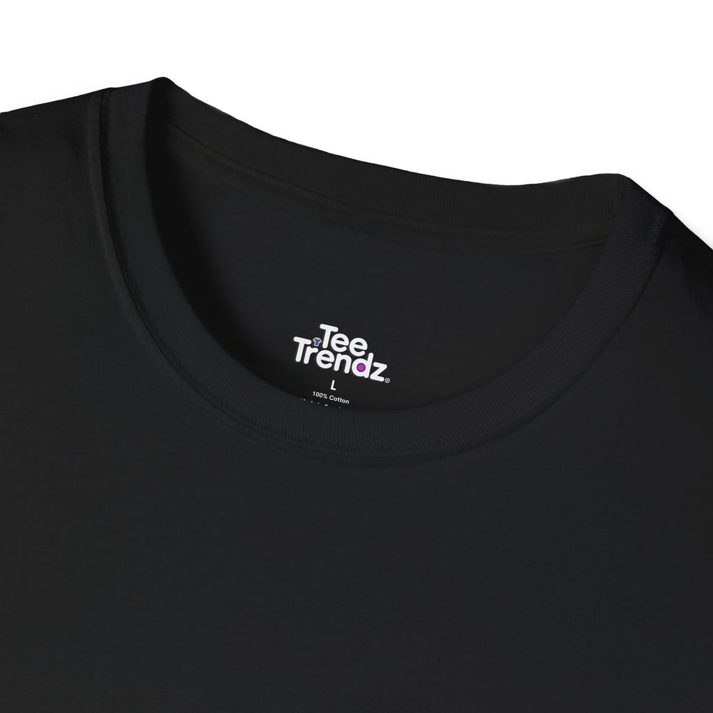 Zipper Reveal Dog Graphic T-Shirt