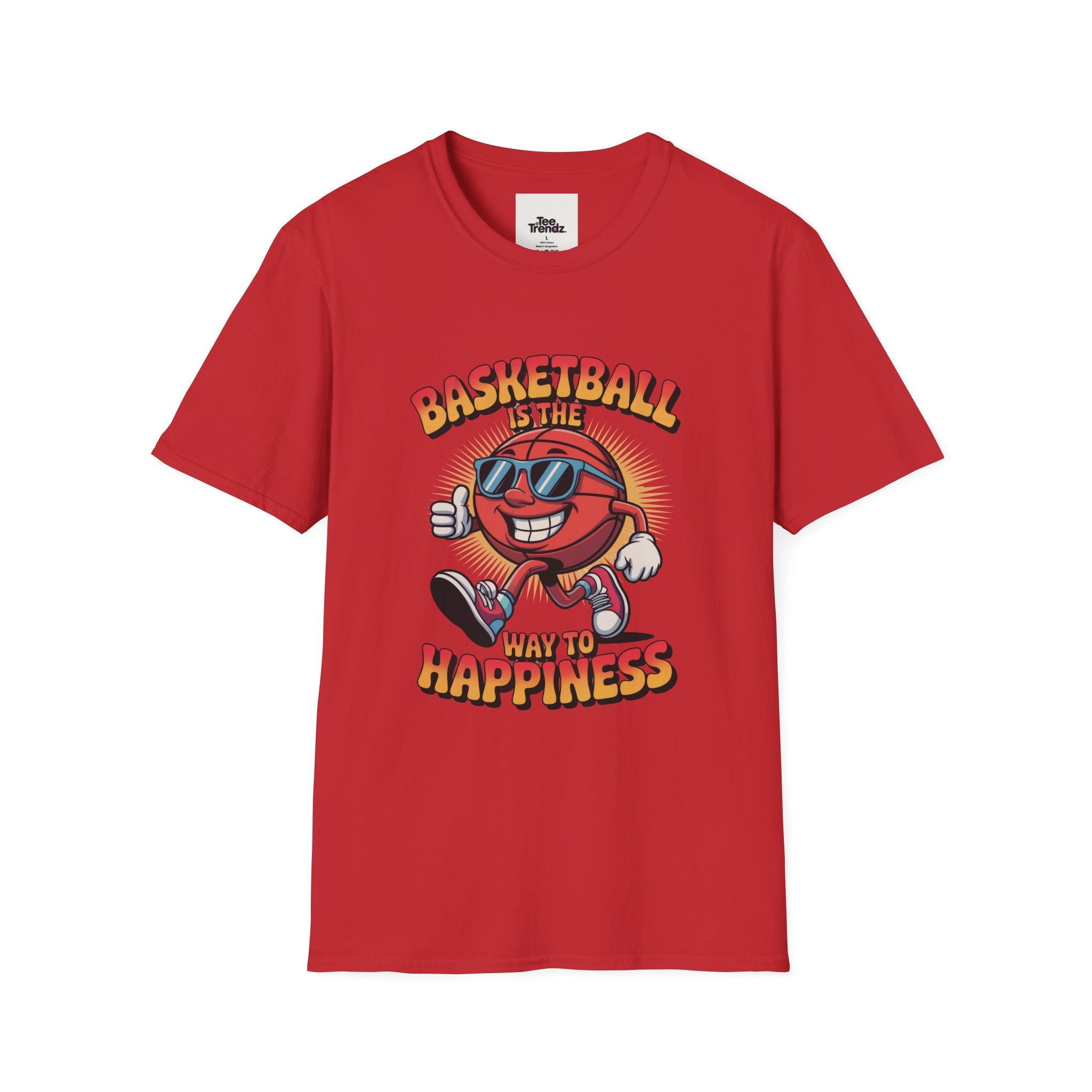 Basketball Is the Way to Happiness T-Shirt