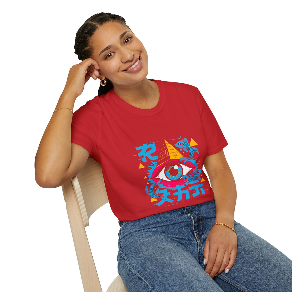 Psychedelic Eye T-Shirt — Retro Japanese Graphic Tee