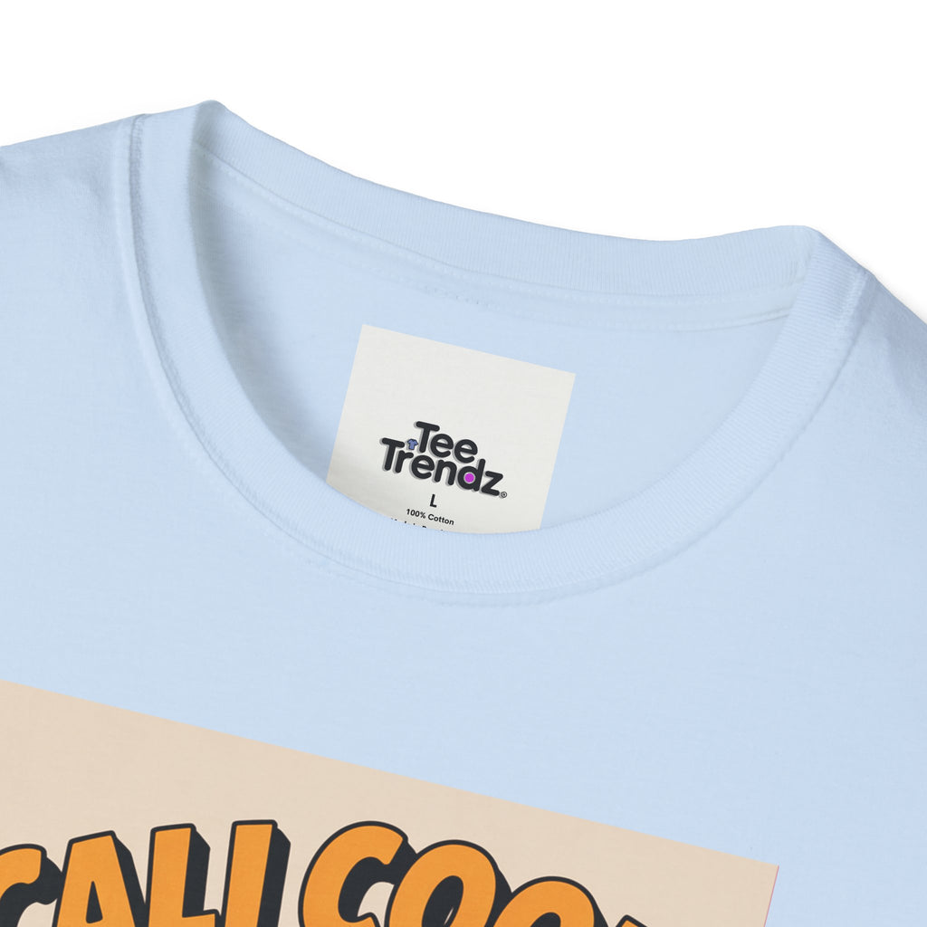 Cali Cool Avocado Tee — Retro Surfing California Graphic T-Shirt