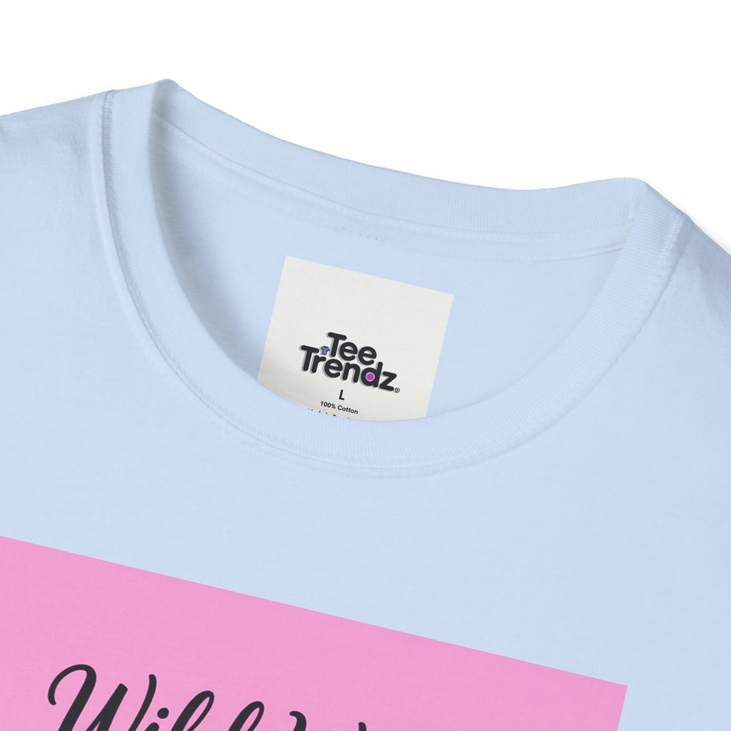 Wild West Pink Cowboy Hat T-Shirt — Floral Western Graphic Tee