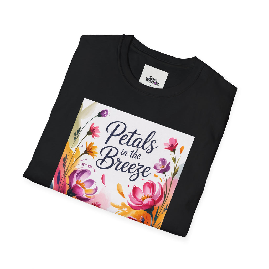 Petals in the Breeze Floral T-Shirt