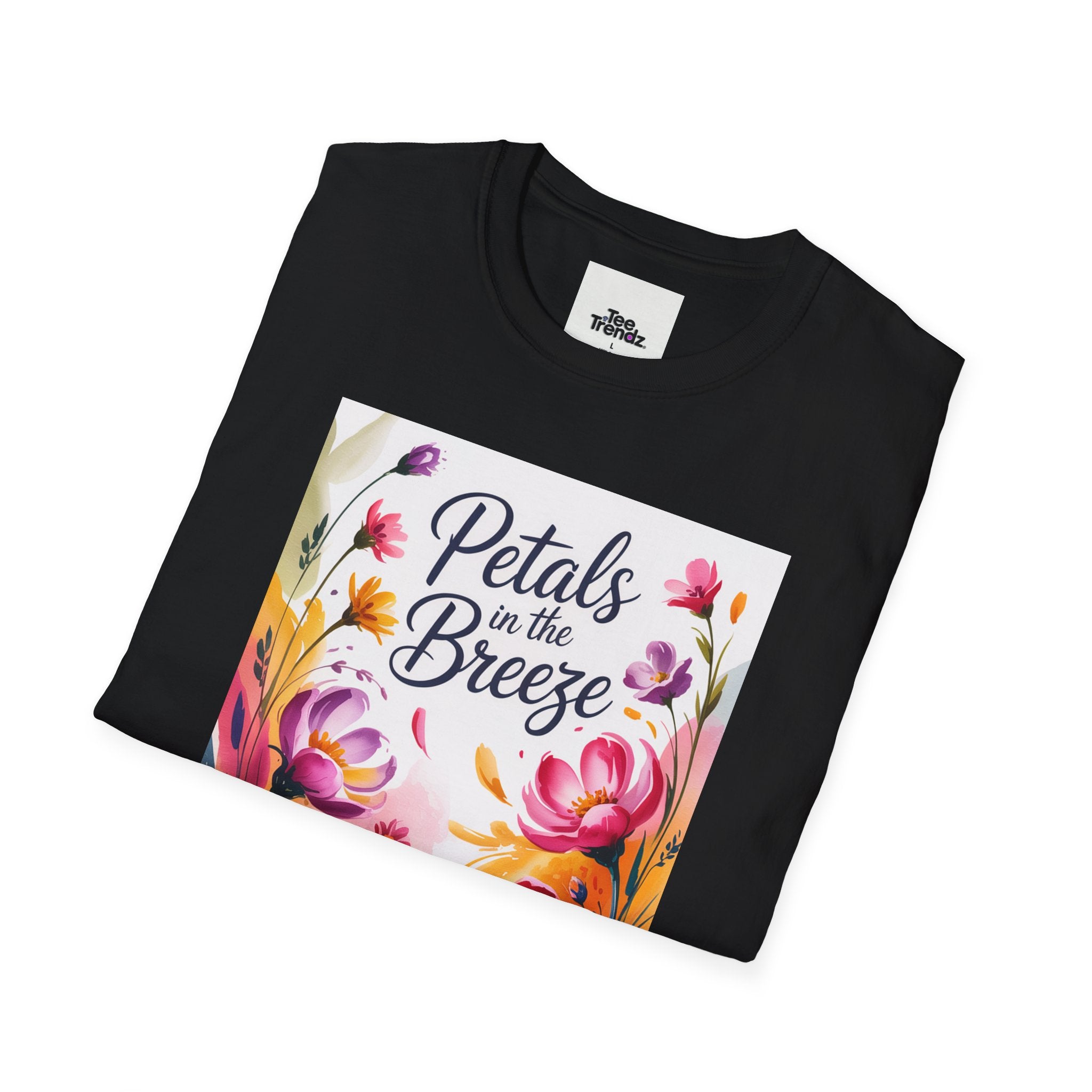 Petals in the Breeze Floral T-Shirt