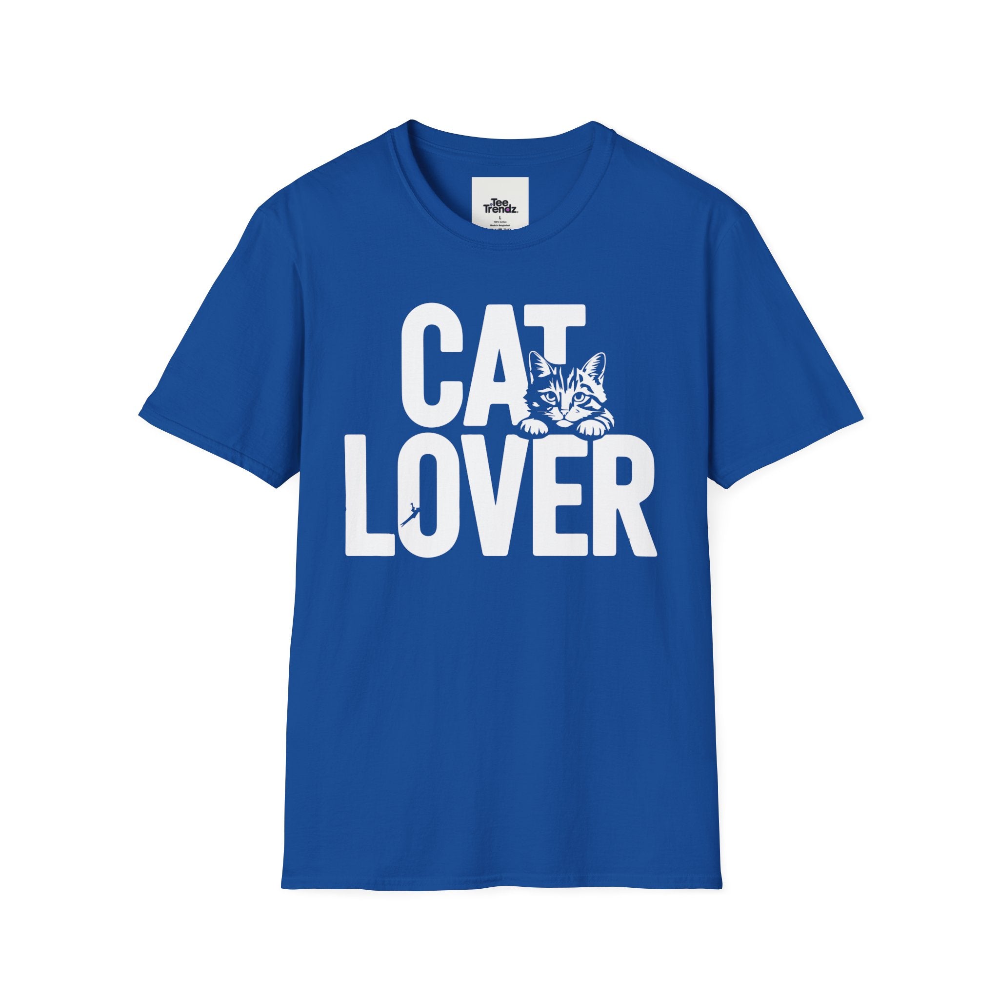 Cat Lover T-Shirt — Bold Graphic Tee for Cat Owners & Pet Lovers